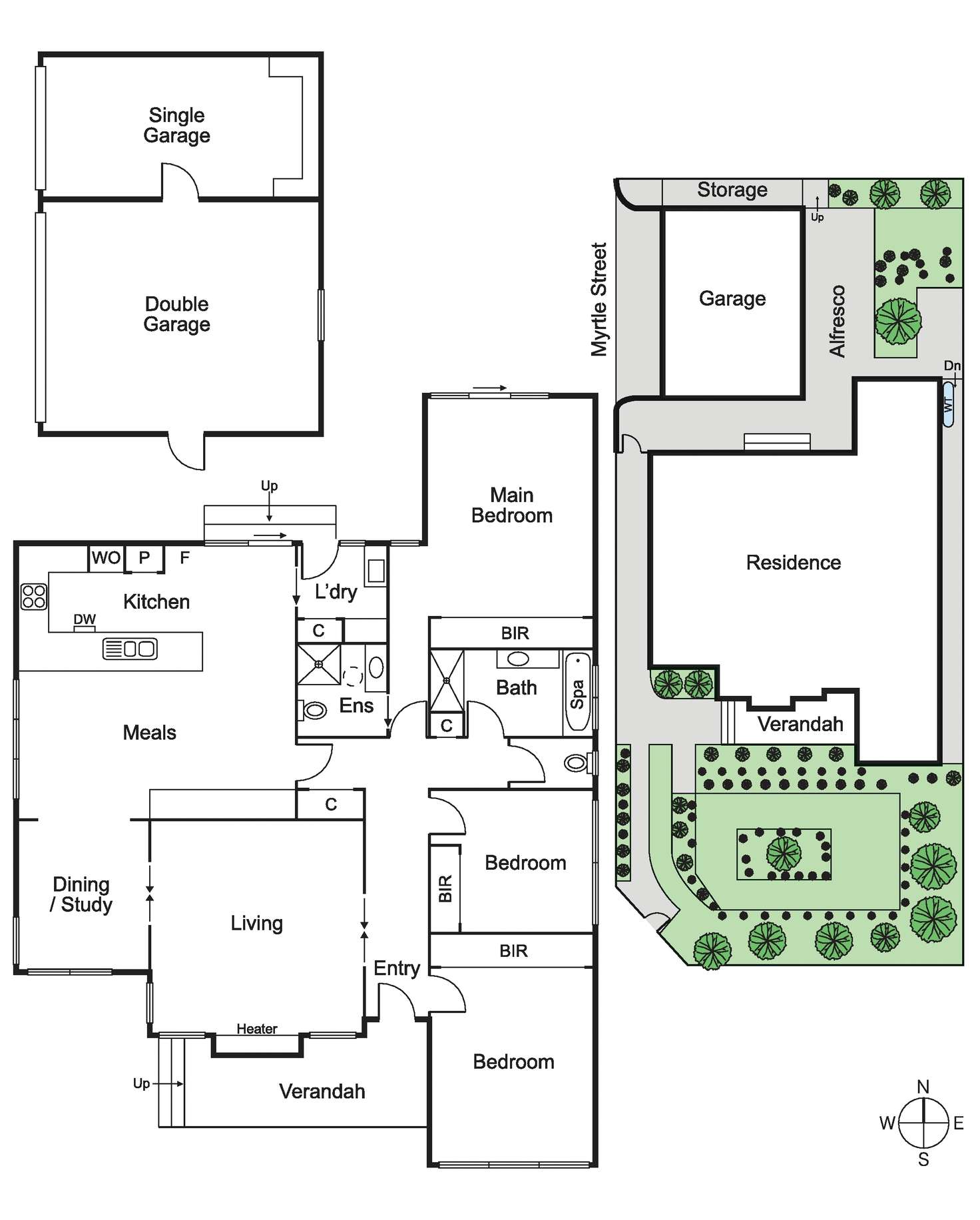 Floorplan of Homely house listing, 507 Centre Road, Bentleigh VIC 3204