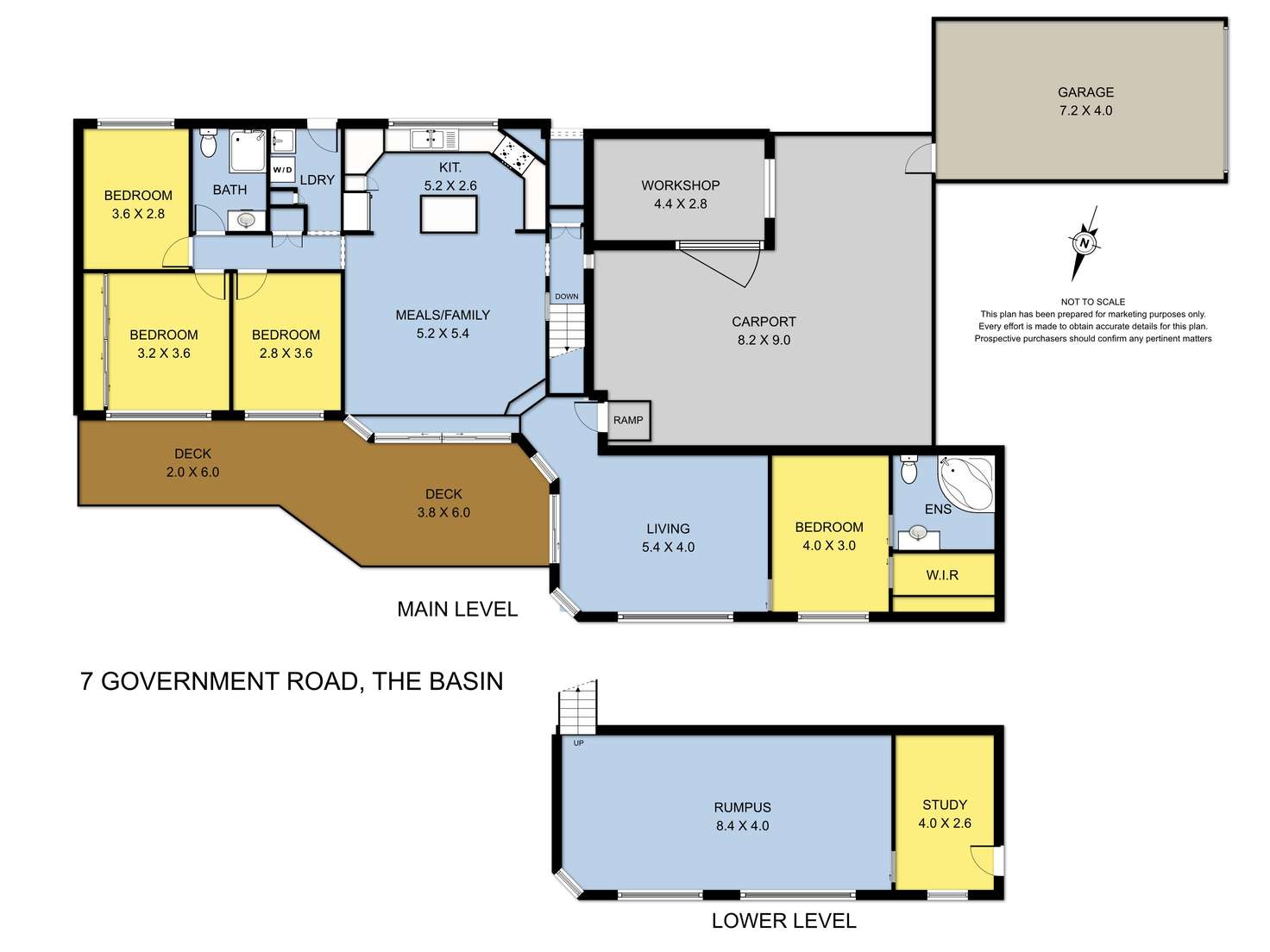 Floorplan of Homely house listing, 7 Government Road, The Basin VIC 3154