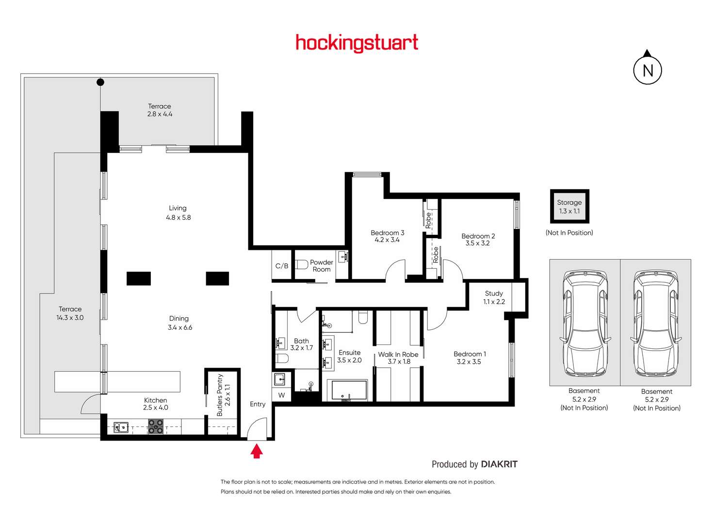 Floorplan of Homely house listing, 4/379 Wattletree Road, Malvern East VIC 3145