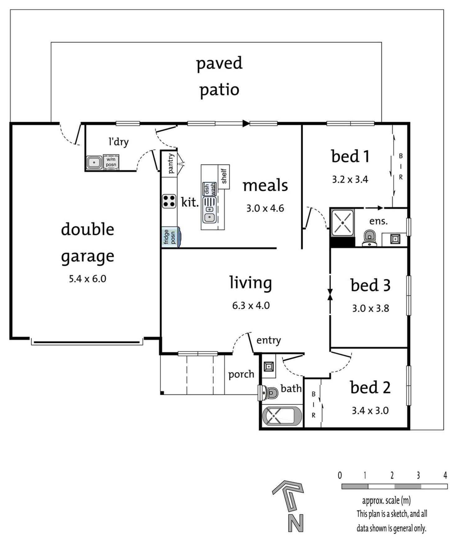 Floorplan of Homely unit listing, 3/15 Peter Street, Box Hill North VIC 3129