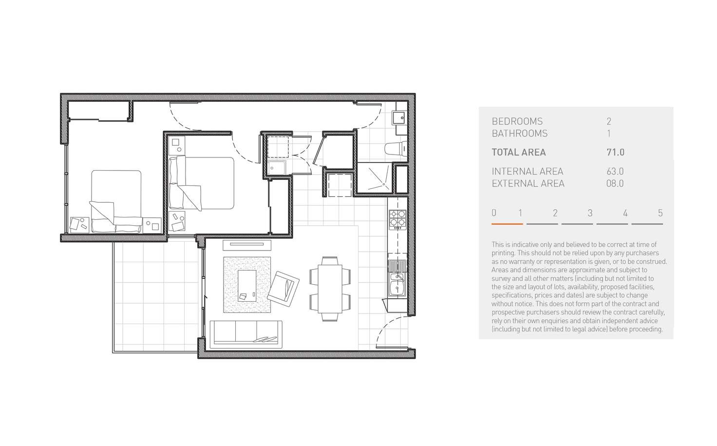 Floorplan of Homely apartment listing, 220/193-195 Springvale Road, Nunawading VIC 3131