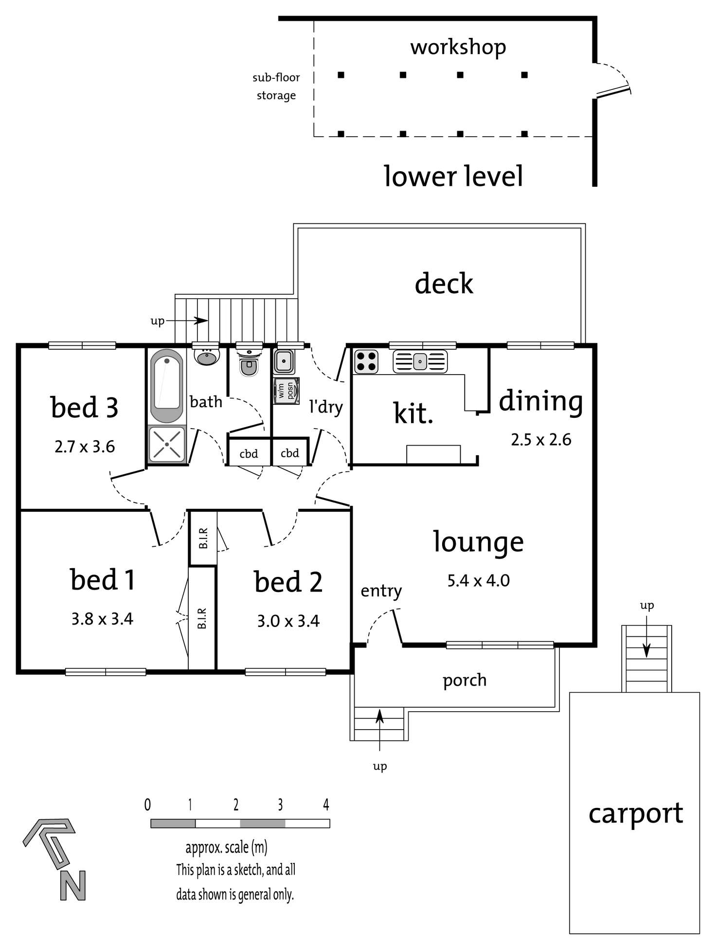 Floorplan of Homely house listing, 19 Burlock Avenue, Ringwood North VIC 3134