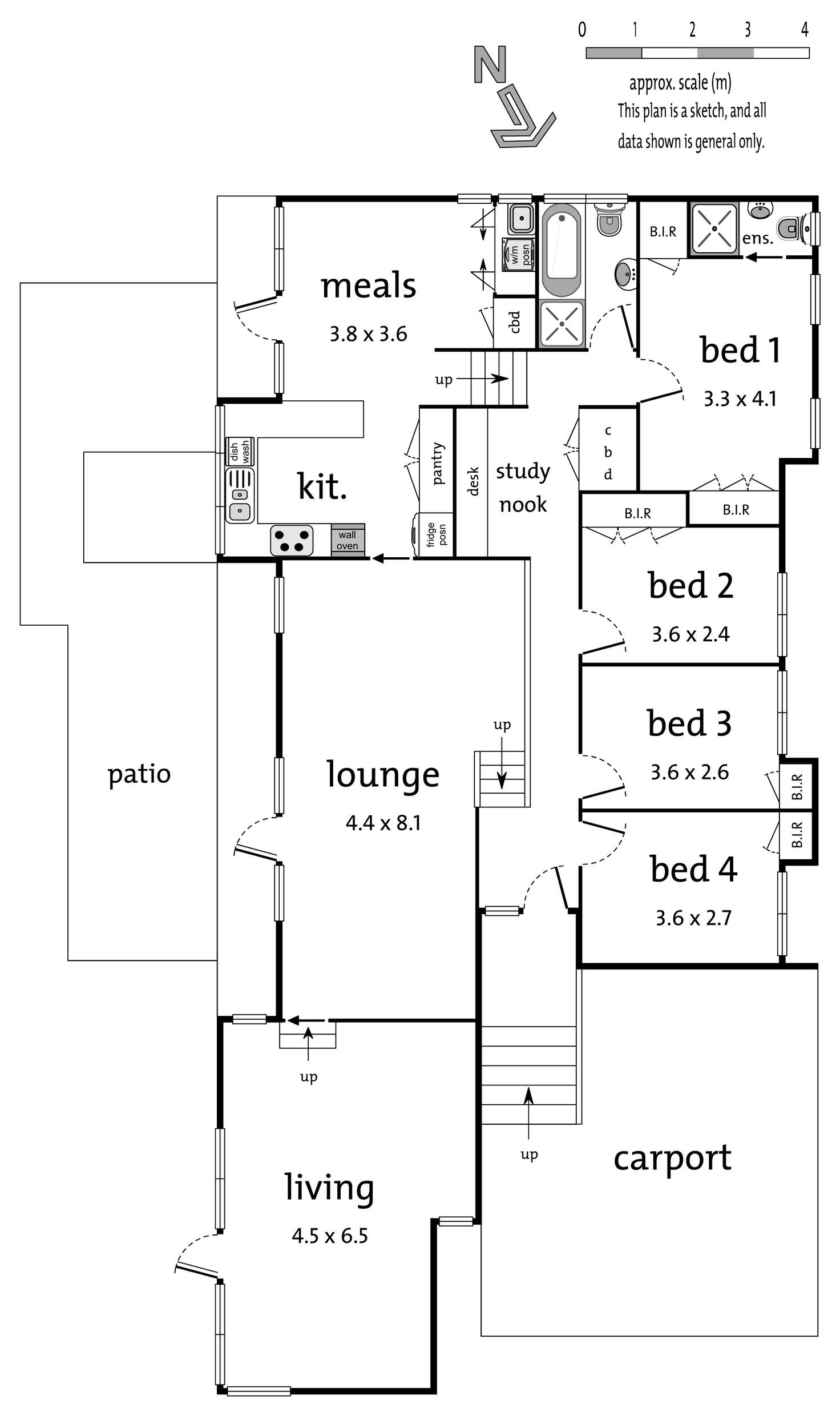Floorplan of Homely house listing, 8 Nestor Avenue, Templestowe Lower VIC 3107