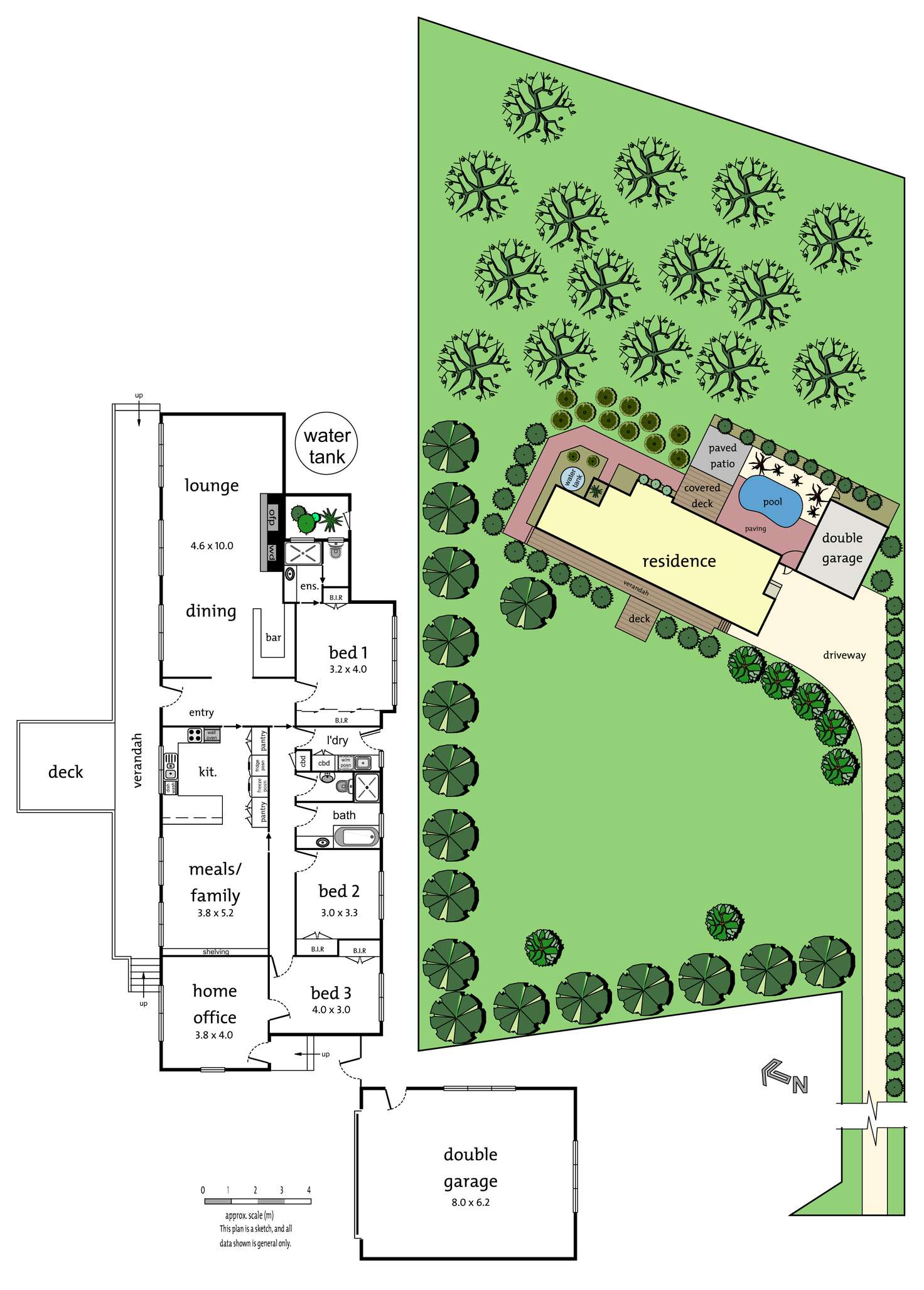 Floorplan of Homely house listing, 33 Lookover Road, Donvale VIC 3111