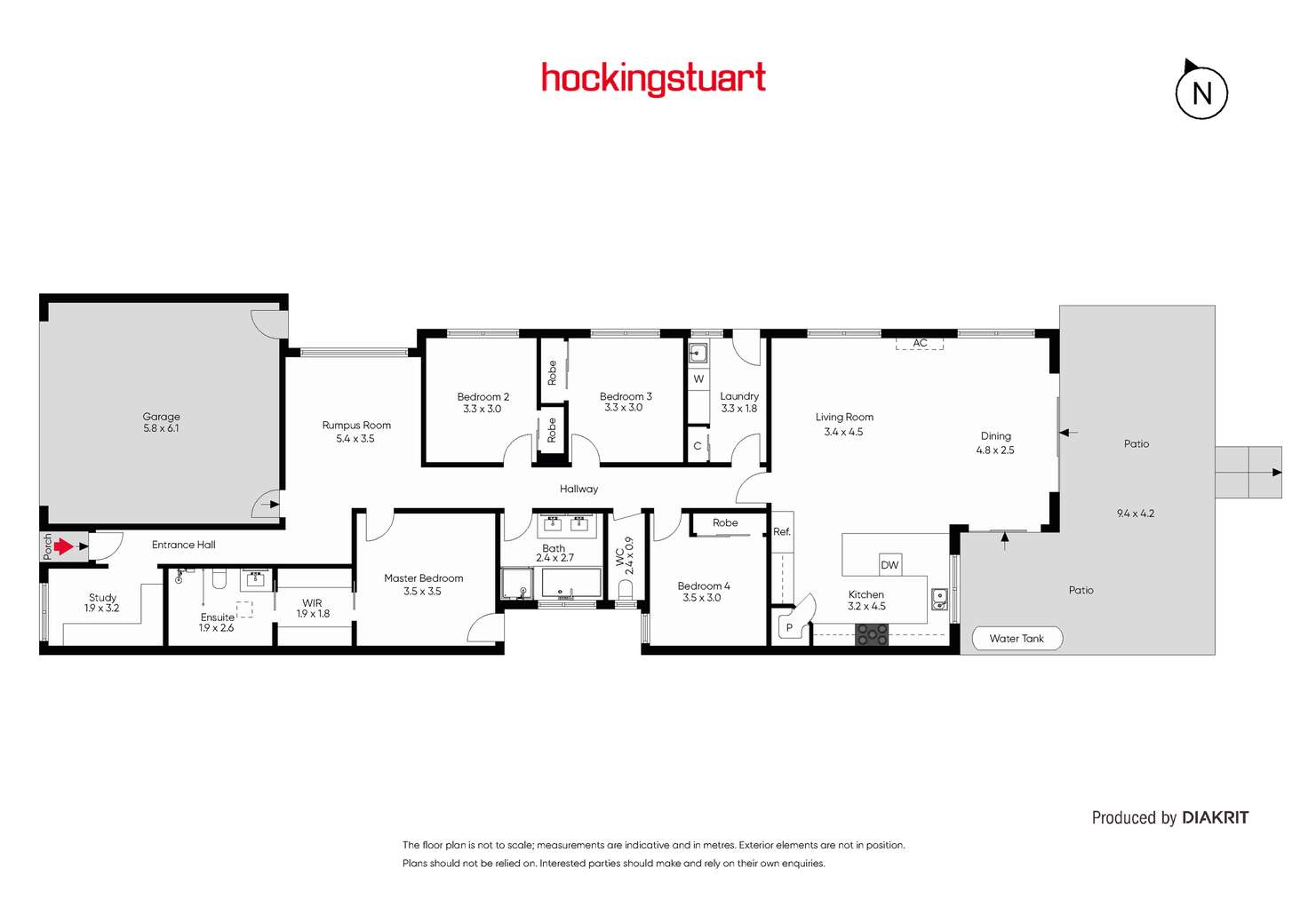 Floorplan of Homely house listing, 606 Nicholson Street, Black Hill VIC 3350