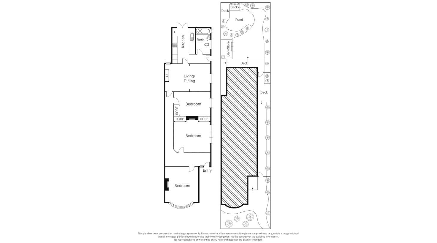 Floorplan of Homely house listing, 21 Raglan Street, St Kilda East VIC 3183