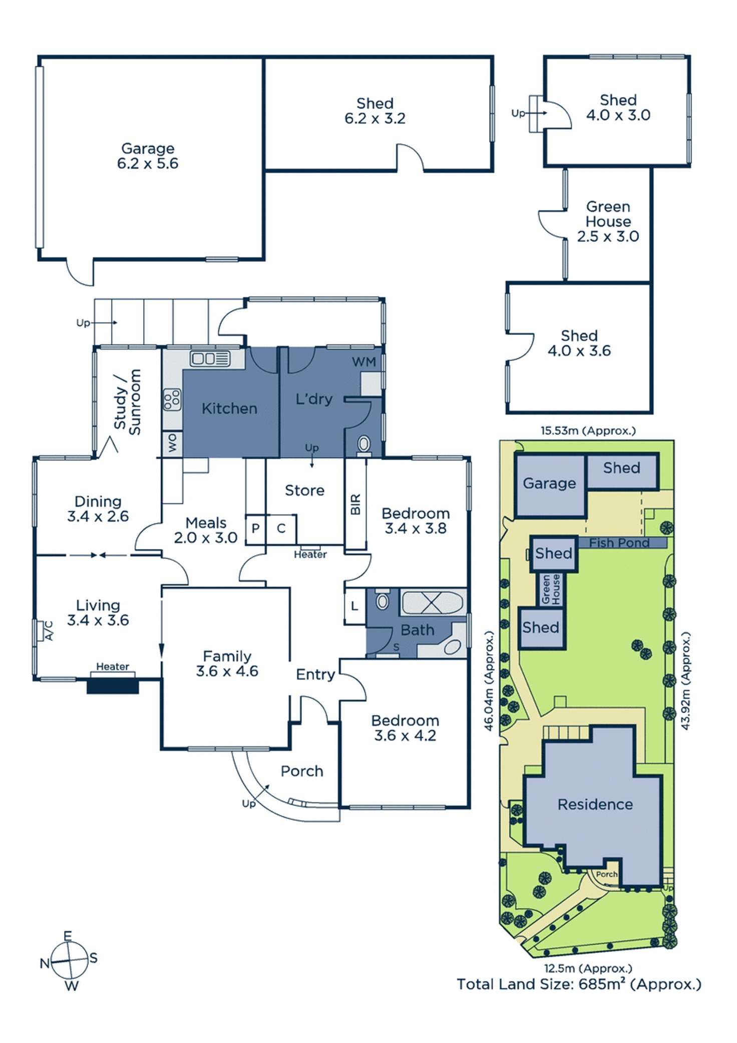 Floorplan of Homely house listing, 33 Creek Road, Mitcham VIC 3132