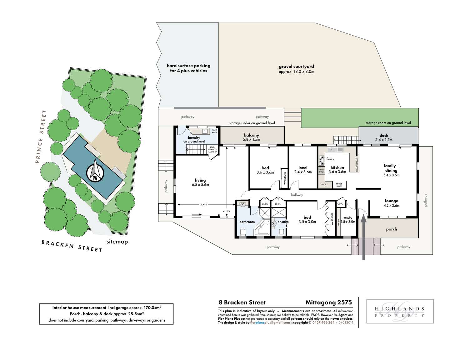 Floorplan of Homely house listing, 8 Bracken Street, Mittagong NSW 2575