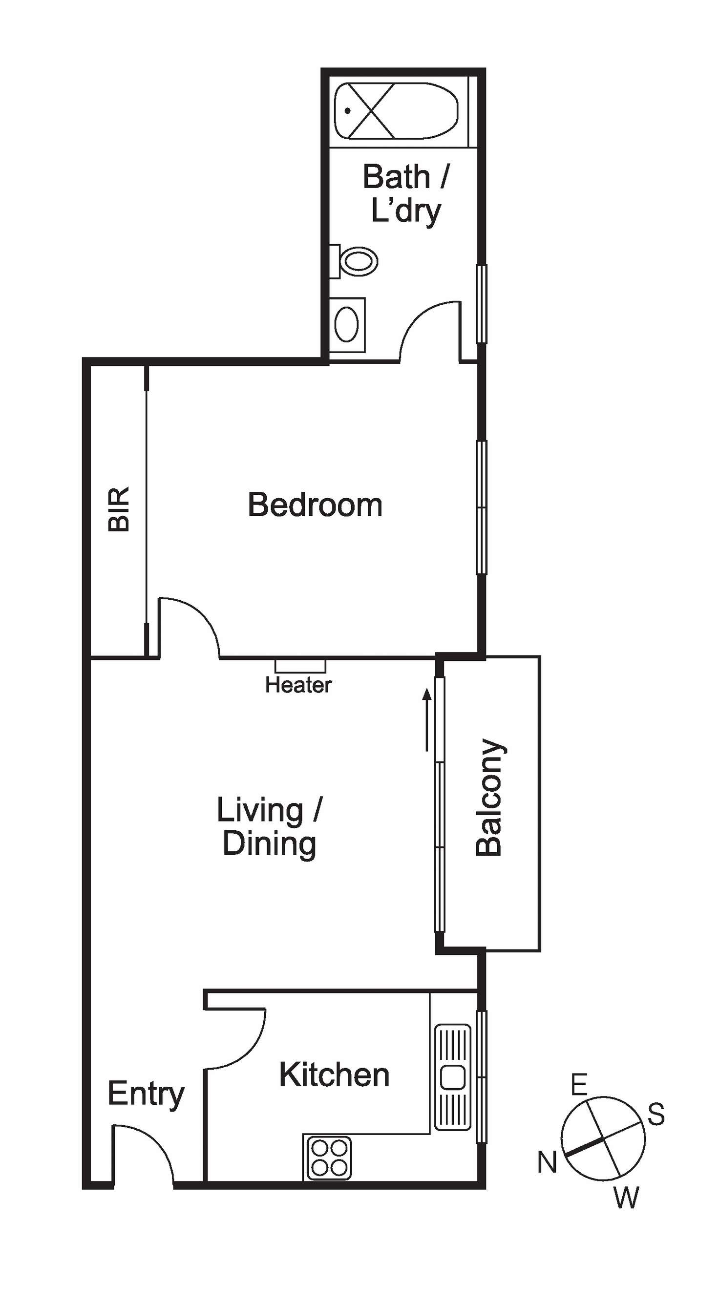 Floorplan of Homely apartment listing, 4/1 Armadale Street, Armadale VIC 3143