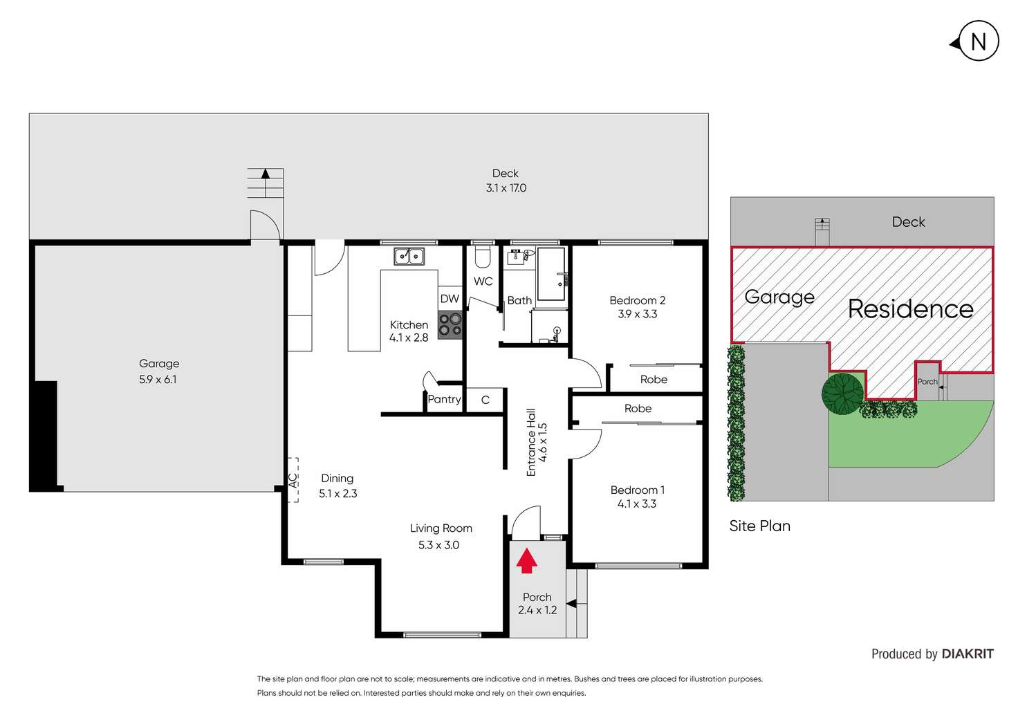 Floorplan of Homely house listing, 2/1 Howard Street, Glen Iris VIC 3146