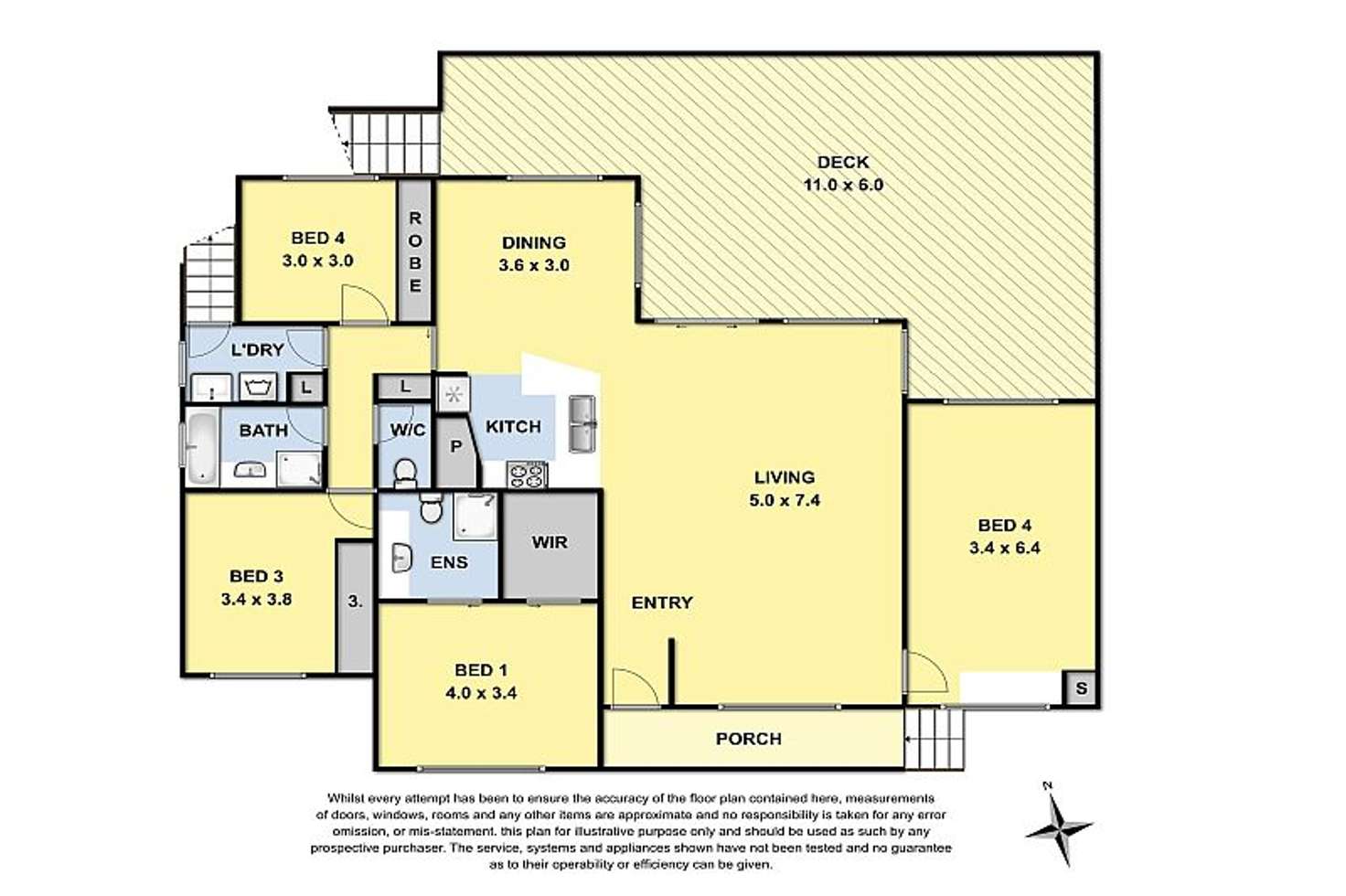 Floorplan of Homely house listing, 8 Allenvale Road, Lorne VIC 3232