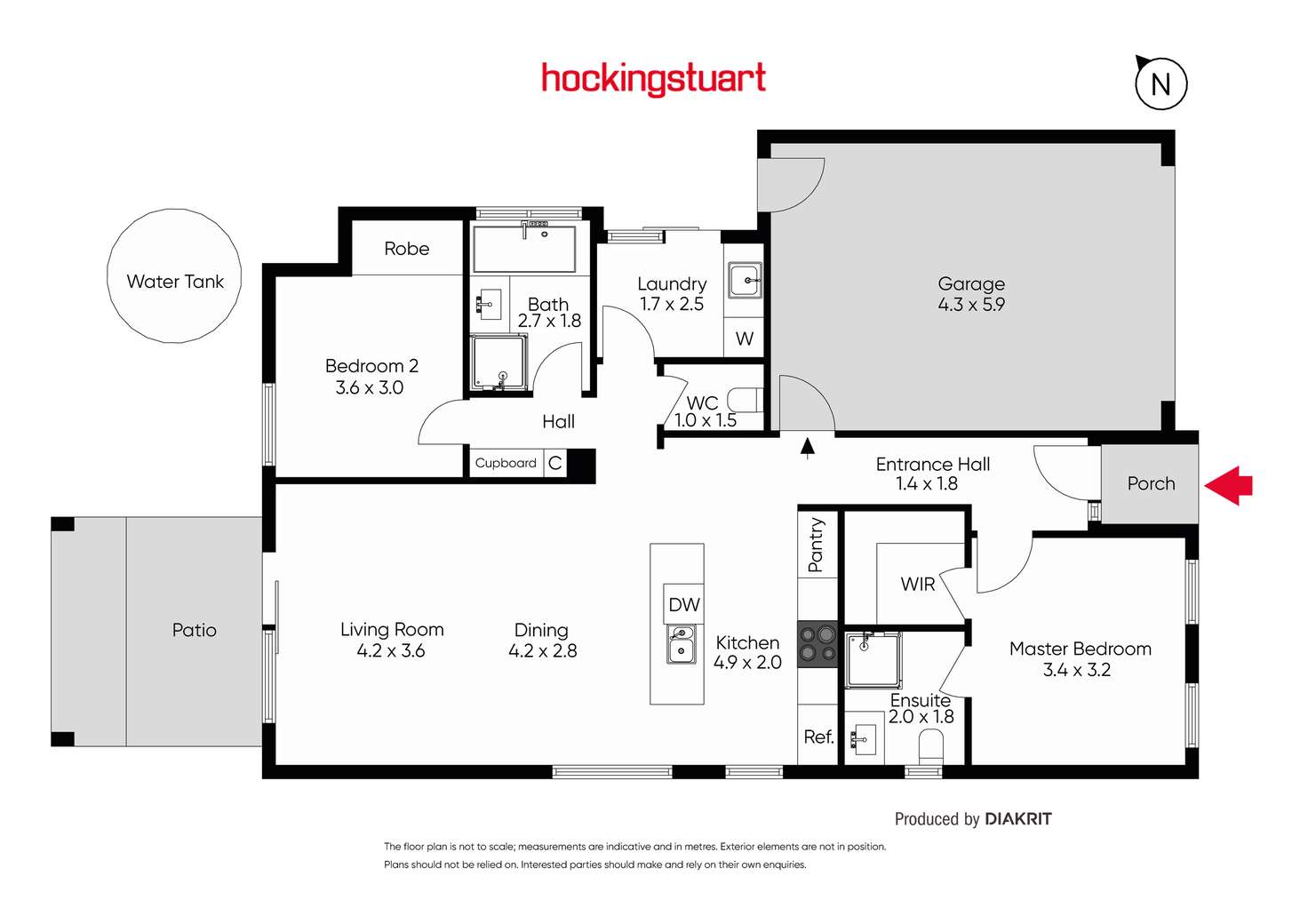 Floorplan of Homely house listing, 2/4 Dunn Street, Golden Point VIC 3350
