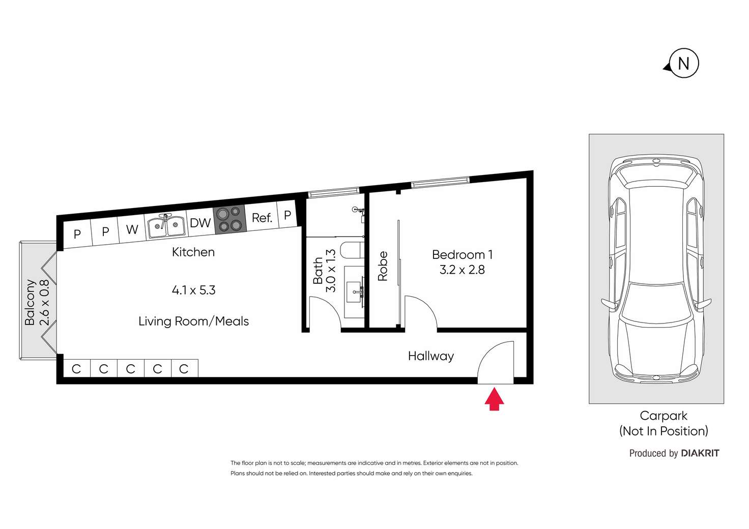 Floorplan of Homely apartment listing, 19/17 Ellesmere Road, Prahran VIC 3181