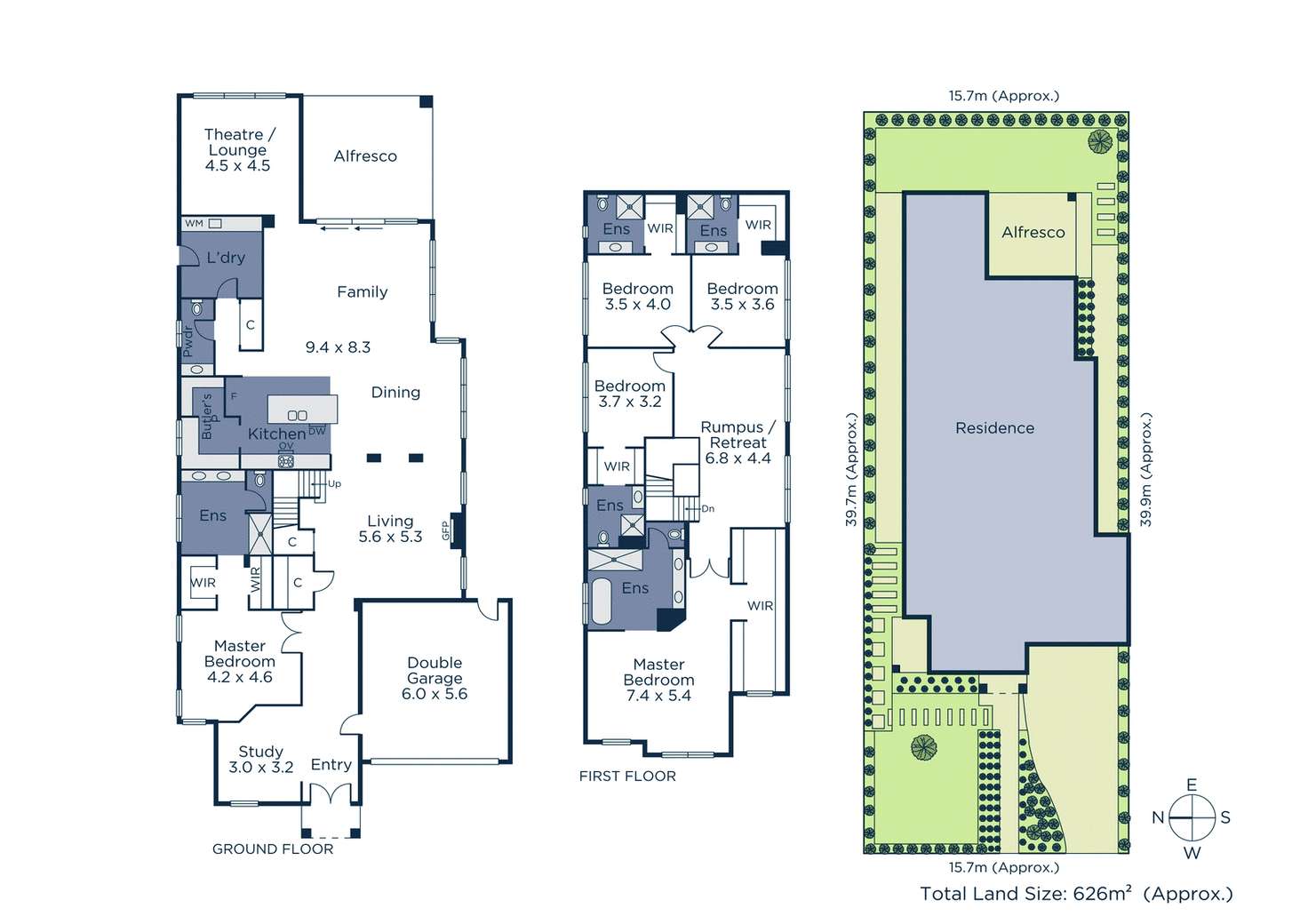 Floorplan of Homely house listing, 24 Kerrimuir Street, Box Hill North VIC 3129