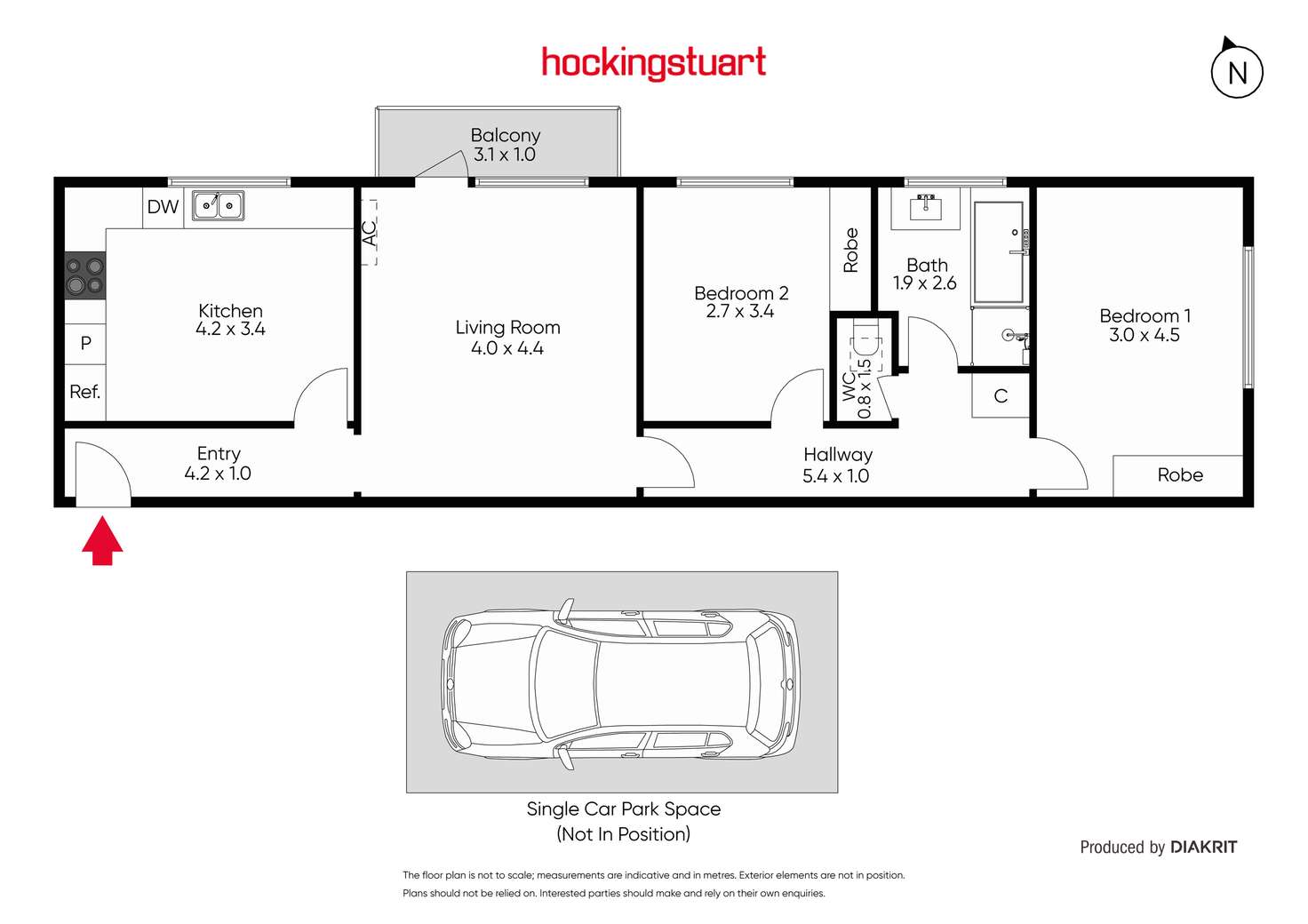 Floorplan of Homely apartment listing, 6/18-20 Repton Road, Malvern East VIC 3145