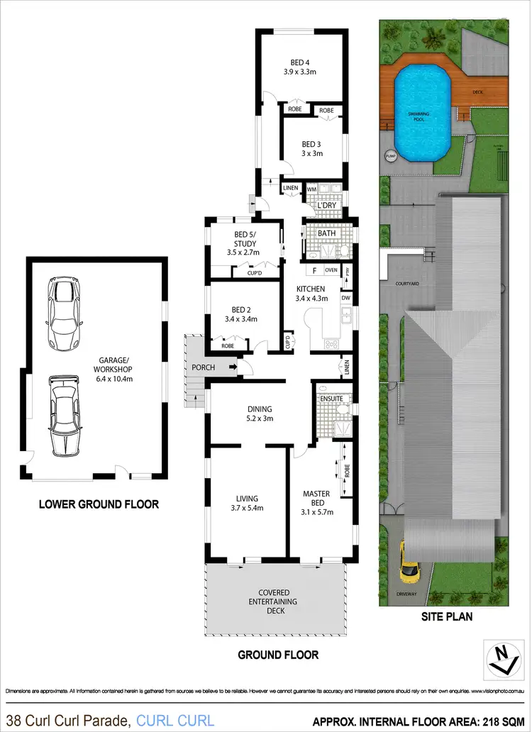 Floorplan of Homely house listing, 38 Curl Curl Parade, Curl Curl NSW 2096