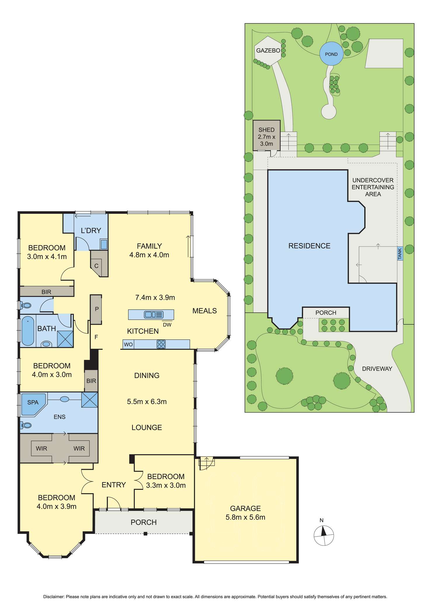 Floorplan of Homely house listing, 34 Mackelroy Road, Plenty VIC 3090