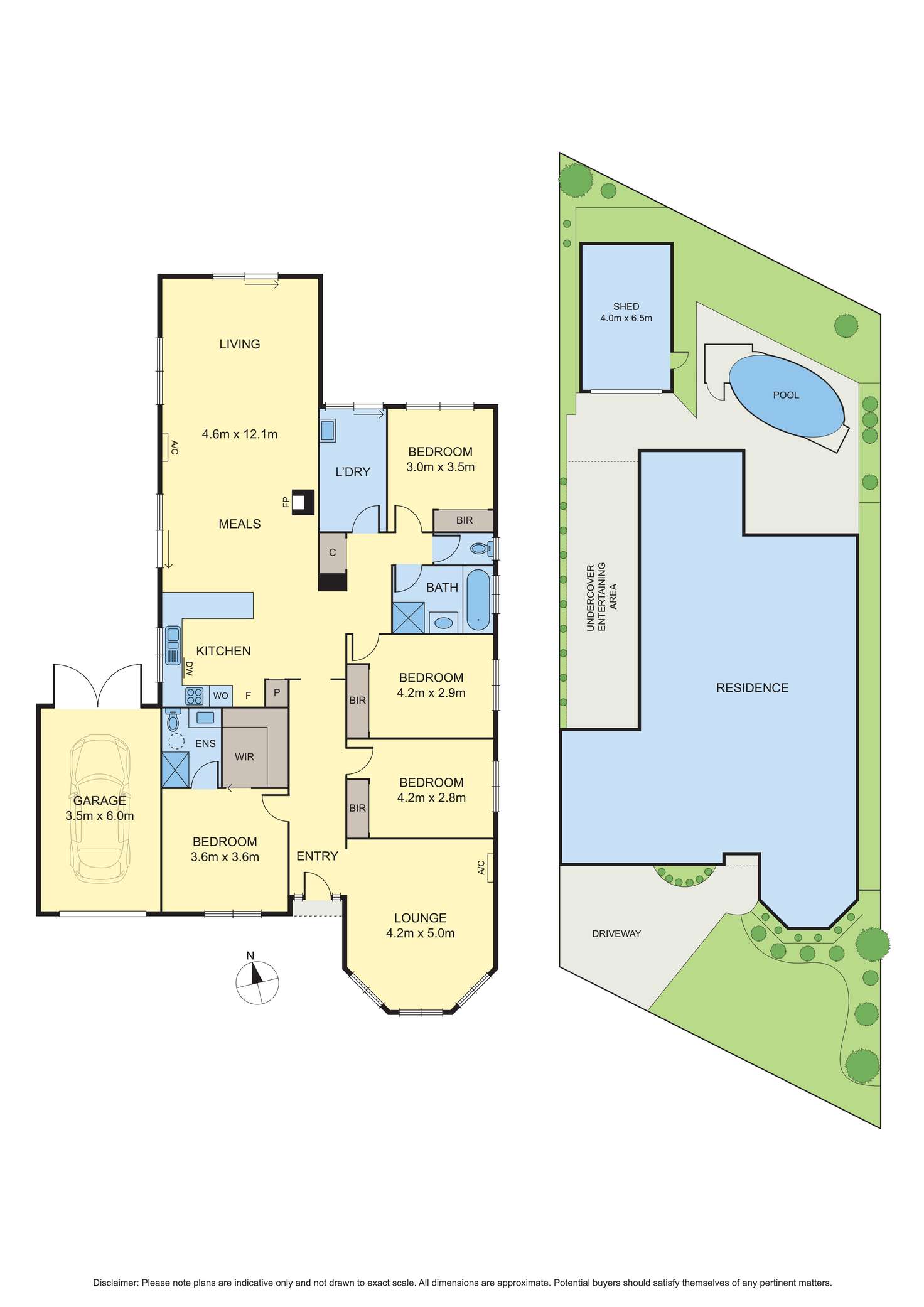 Floorplan of Homely house listing, 22 Corella Drive, Whittlesea VIC 3757
