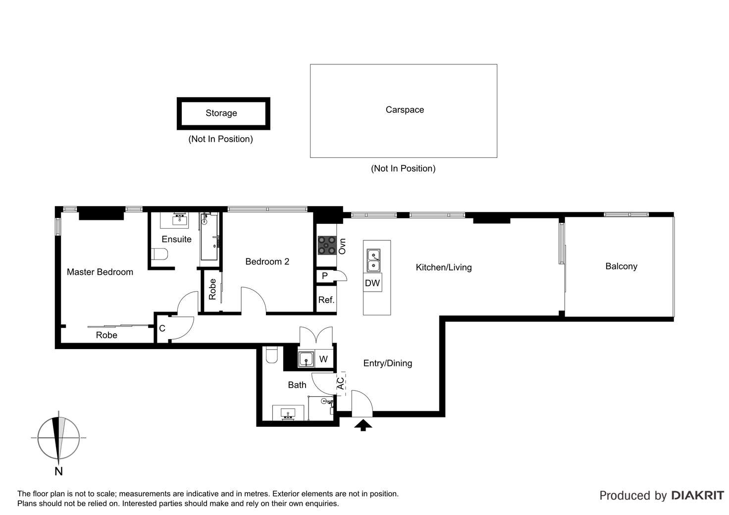 Floorplan of Homely apartment listing, 206/200 Toorak Road, South Yarra VIC 3141