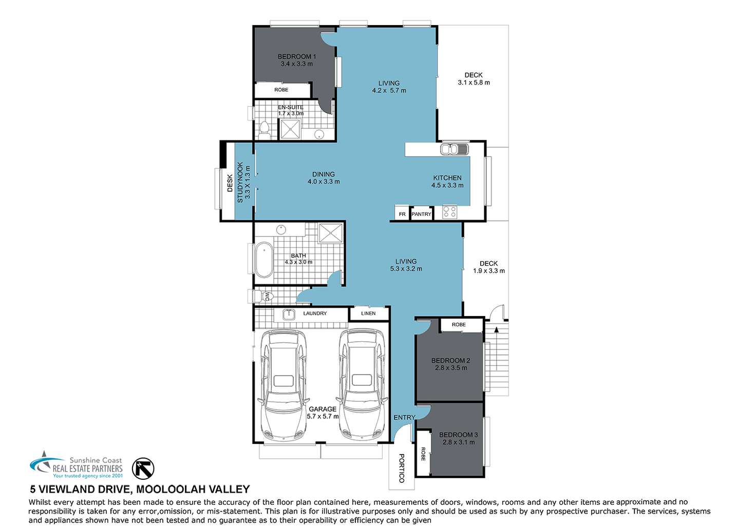 Floorplan of Homely house listing, 5 Viewland Drive, Mooloolah Valley QLD 4553