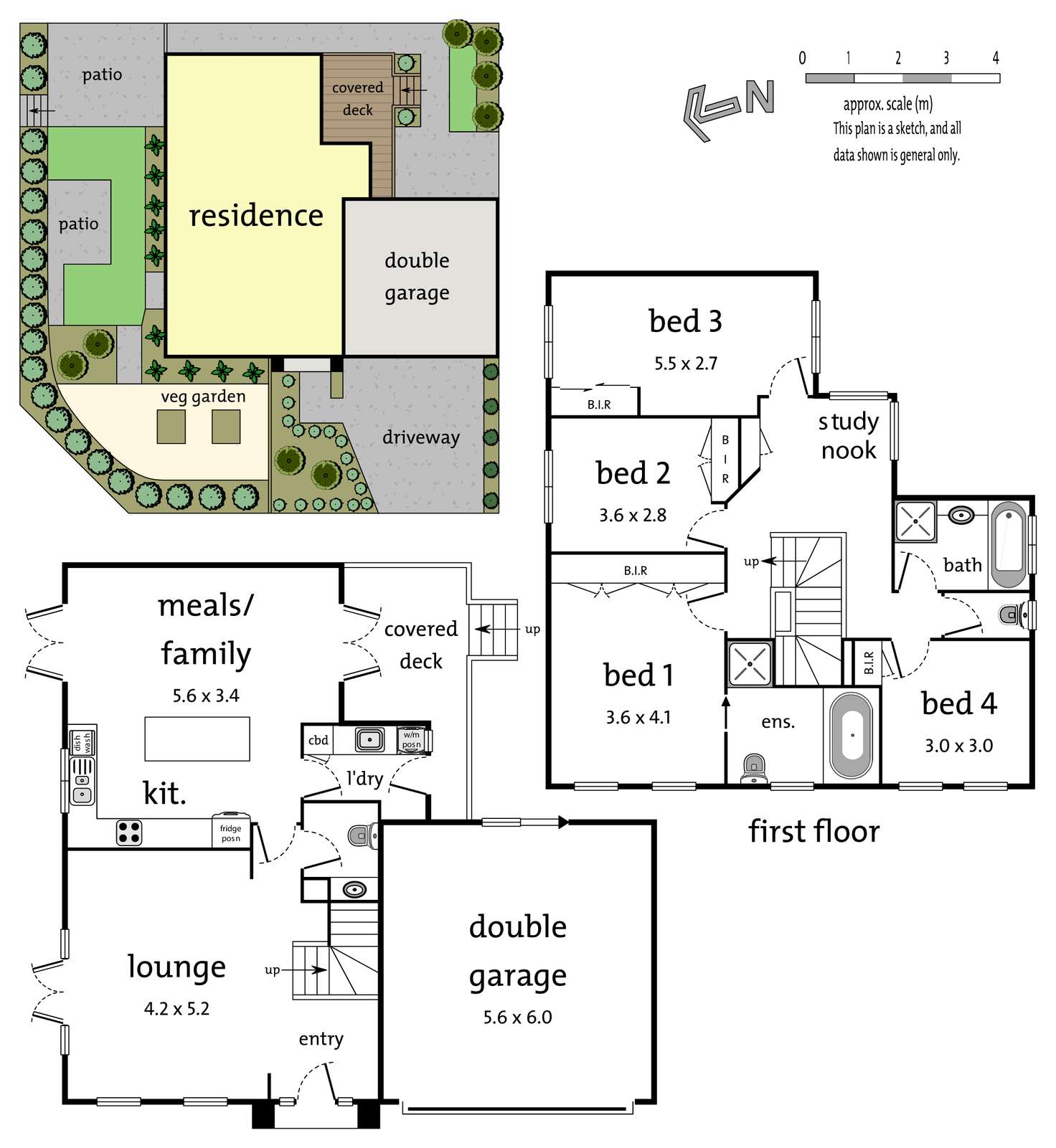 Floorplan of Homely house listing, 35 Powers Street, Donvale VIC 3111