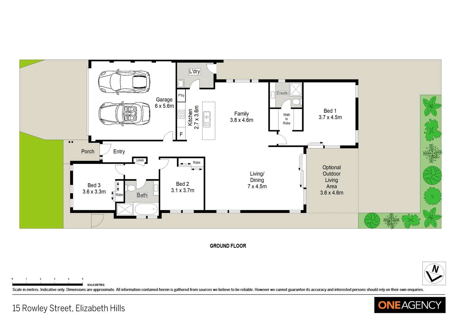 Floorplan of Homely house listing, 15 Rowley Street, Elizabeth Hills NSW 2171