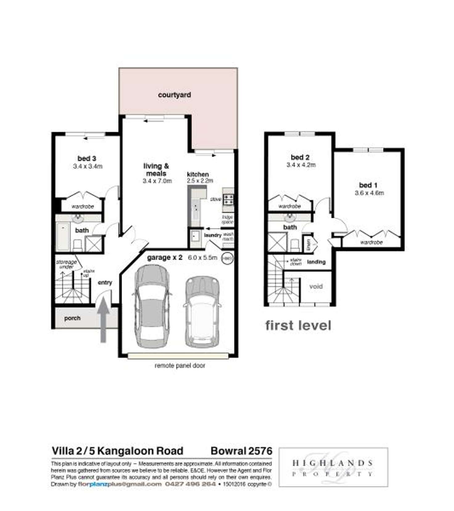 Floorplan of Homely house listing, 2/5 Kangaloon Road, Bowral NSW 2576