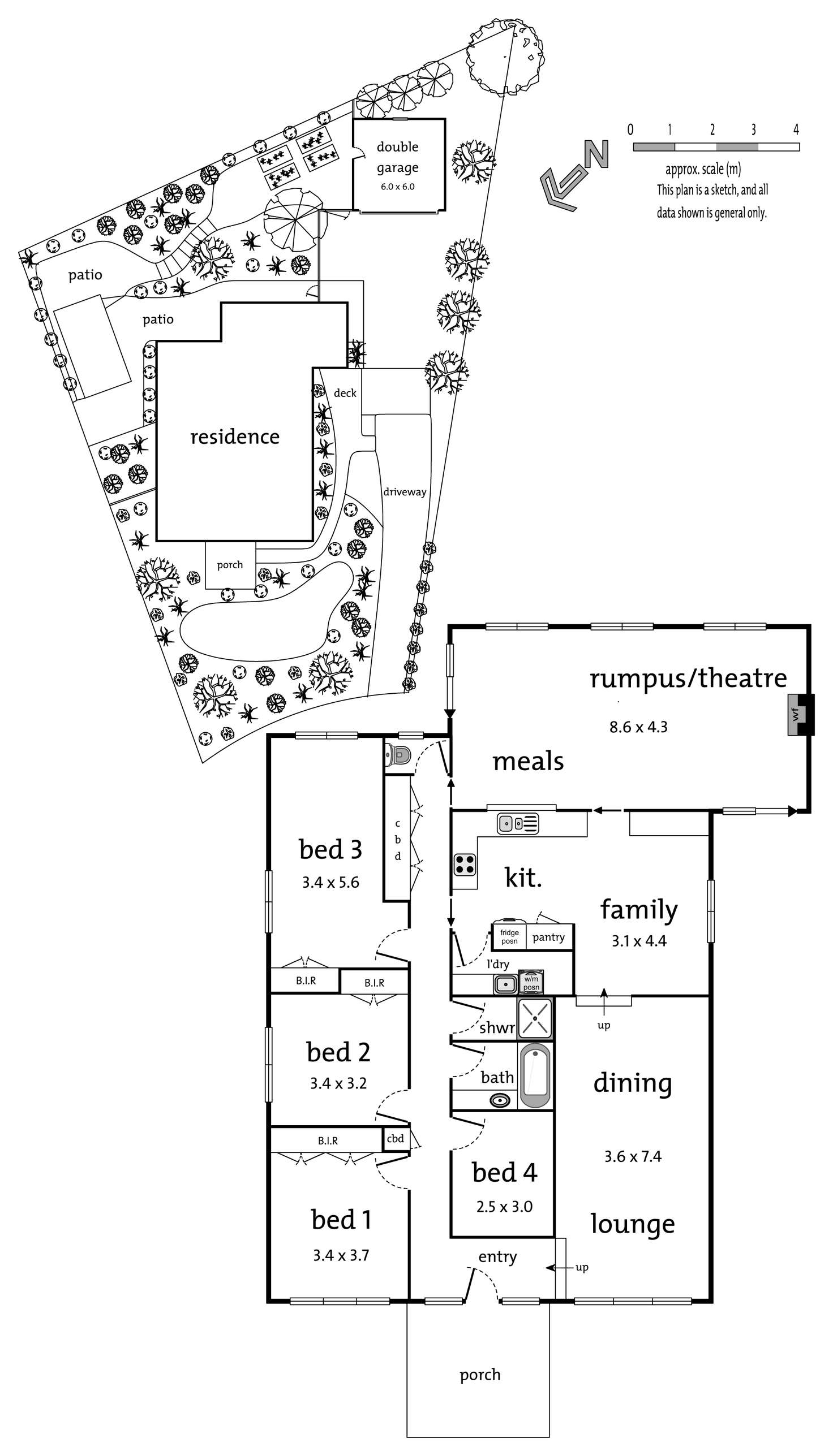 Floorplan of Homely house listing, 24 Shane Crescent, Croydon South VIC 3136
