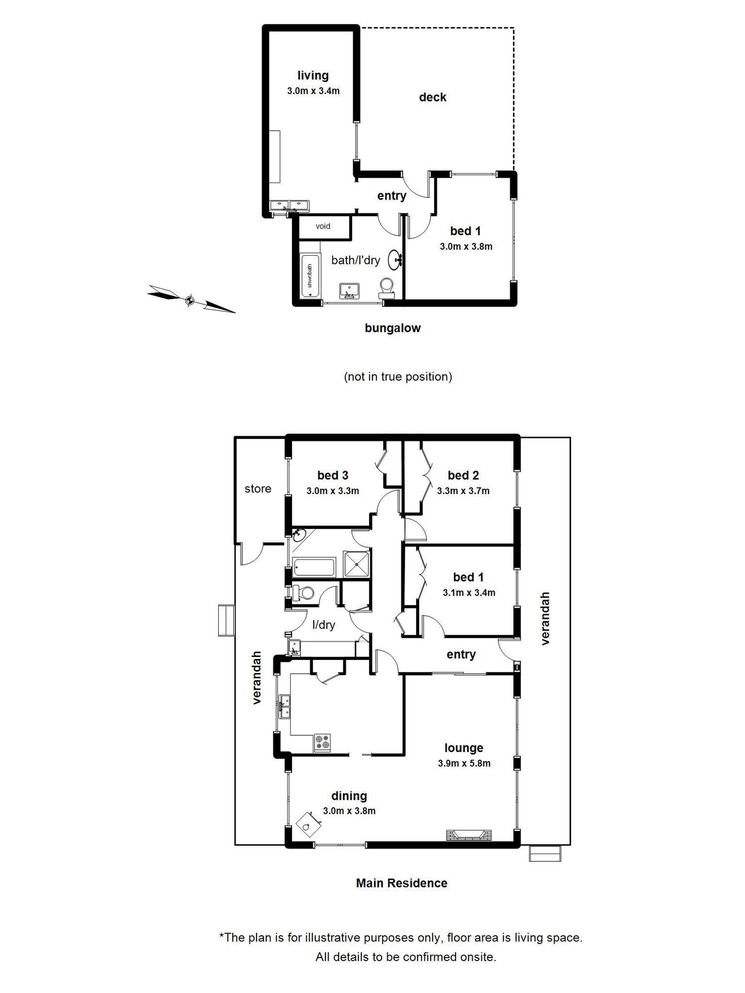Floorplan of Homely house listing, 10 George Road, East Warburton VIC 3799