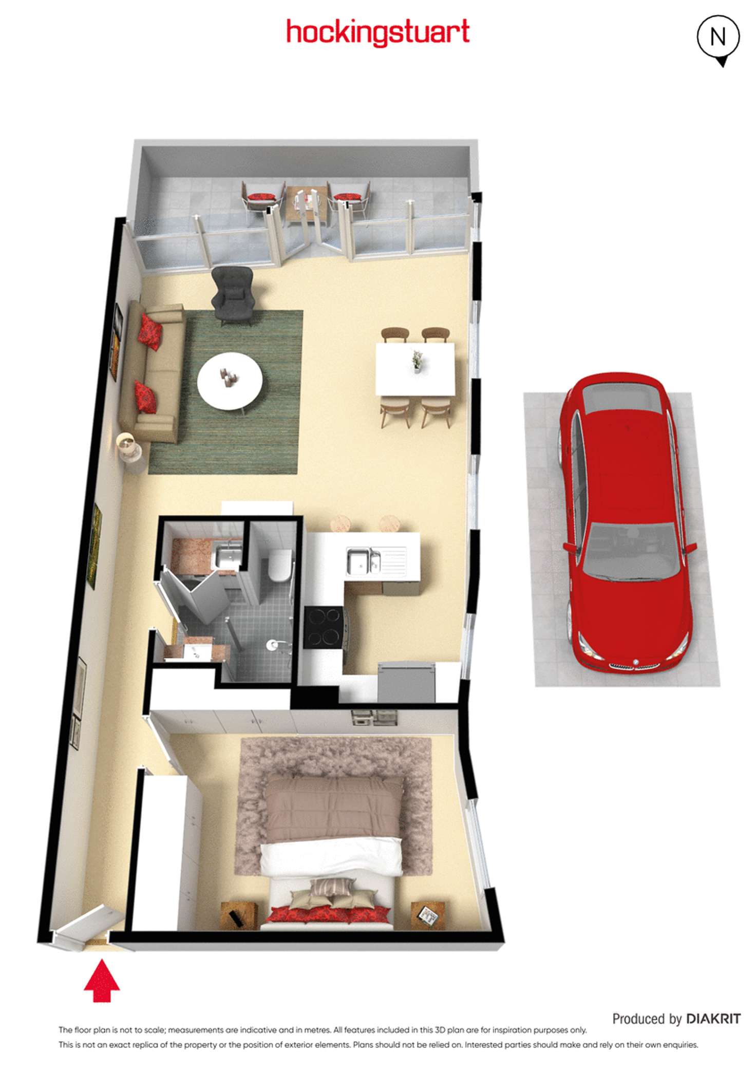 Floorplan of Homely apartment listing, 3/10 Warleigh Grove, Brighton VIC 3186