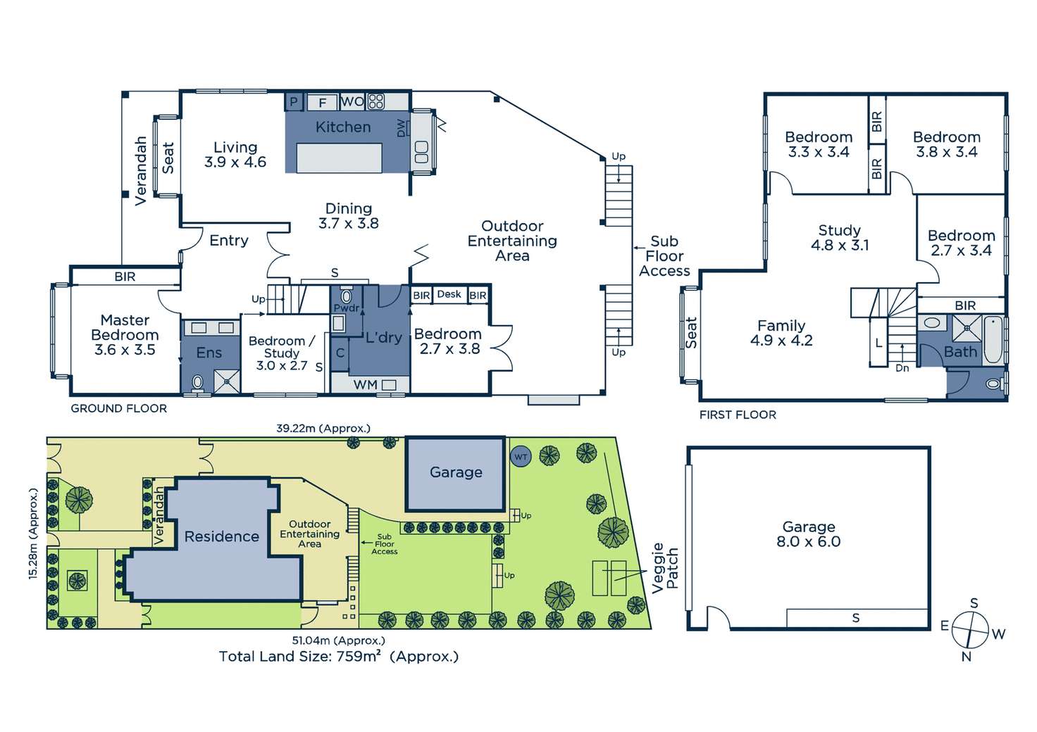 Floorplan of Homely house listing, 24 Sunnyside Avenue, Nunawading VIC 3131