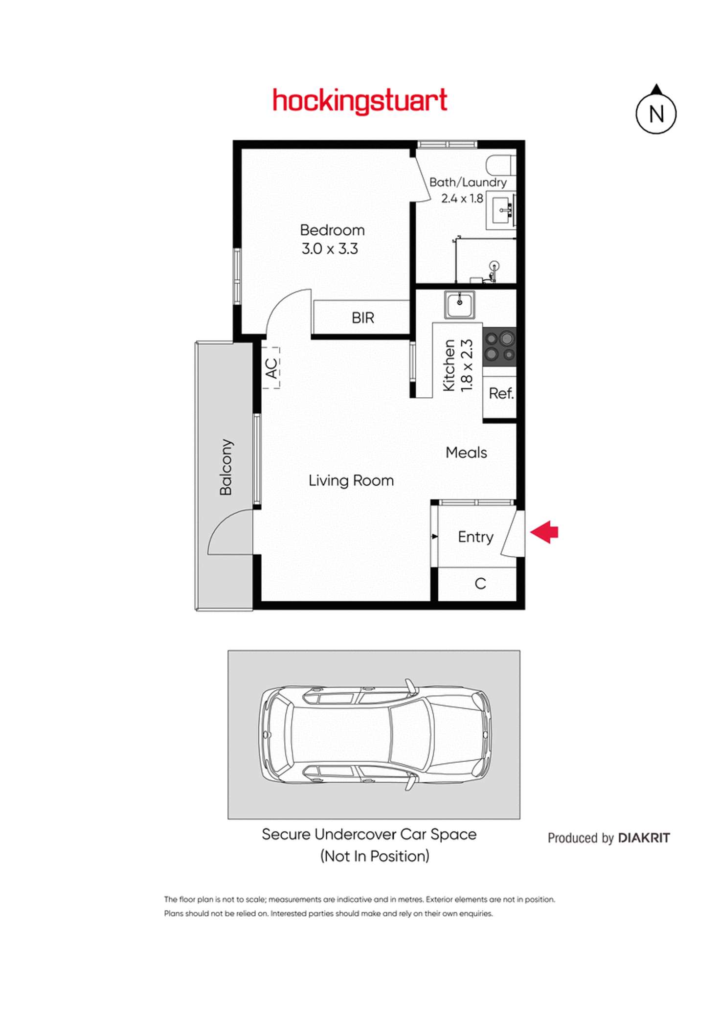 Floorplan of Homely apartment listing, 7/52 Sutherland Road, Armadale VIC 3143