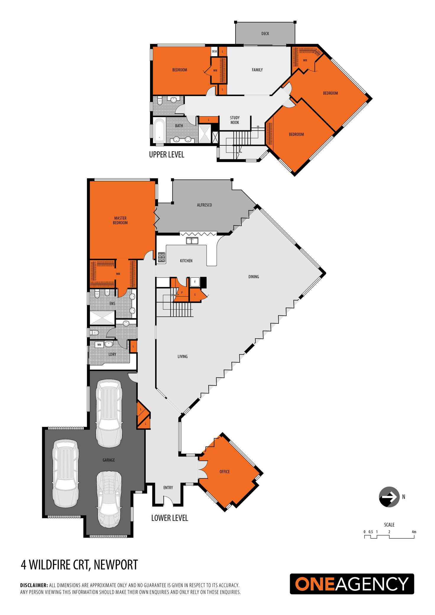 Floorplan of Homely house listing, 4 Wildfire Court, Newport QLD 4020