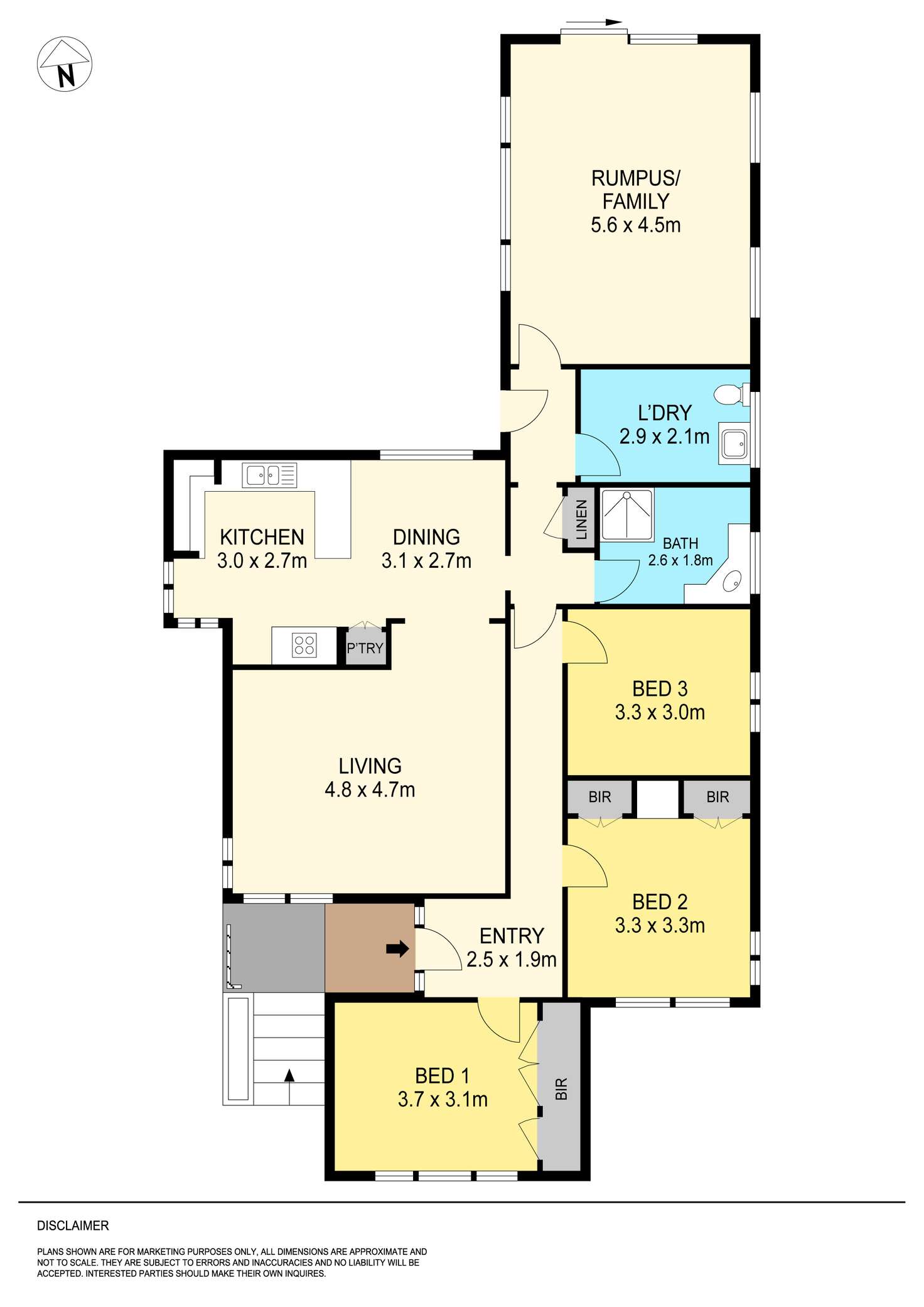 Floorplan of Homely house listing, 520 Landsborough Street, Ballarat North VIC 3350