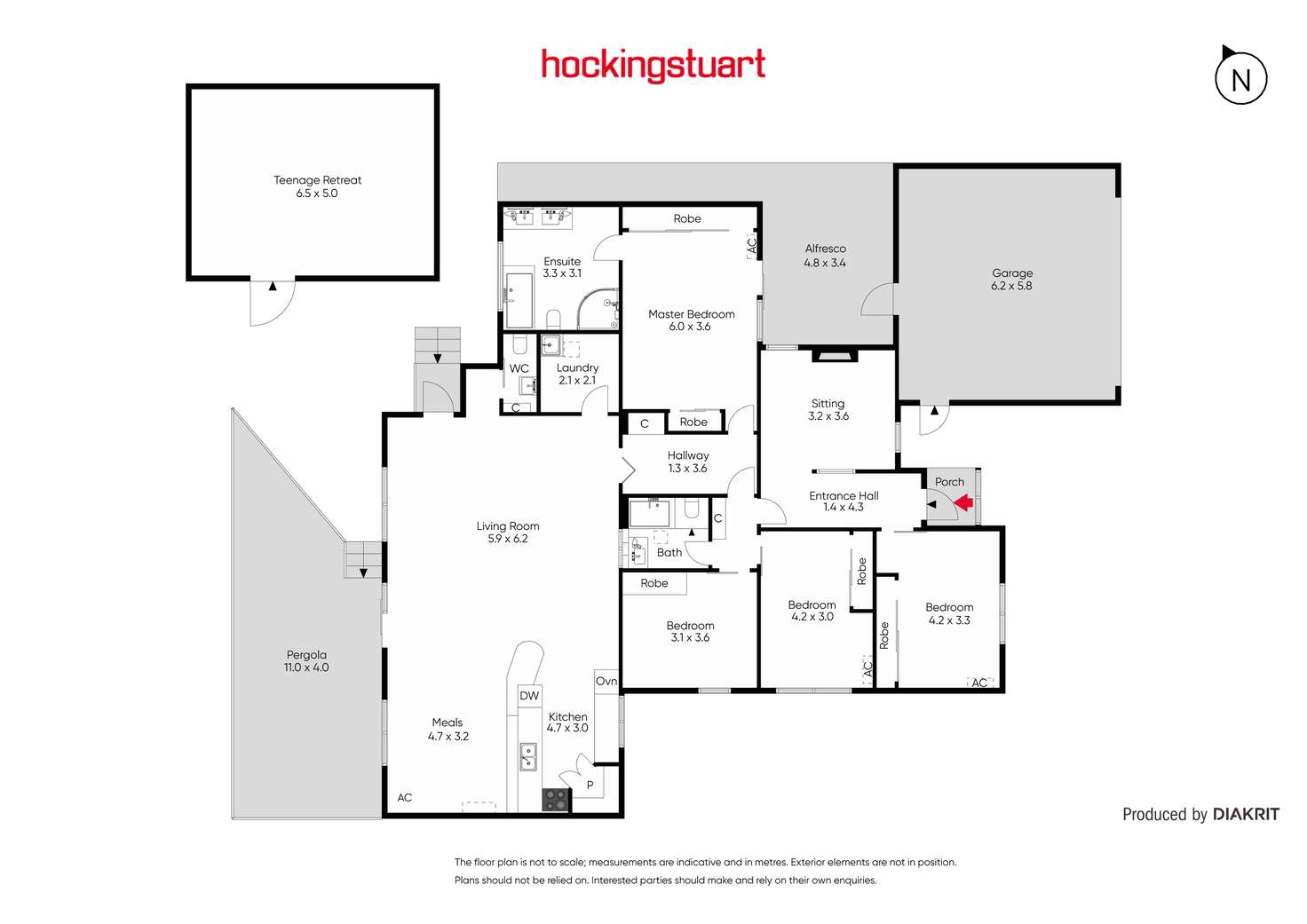 Floorplan of Homely house listing, 12 Tarakan Avenue, Ashburton VIC 3147