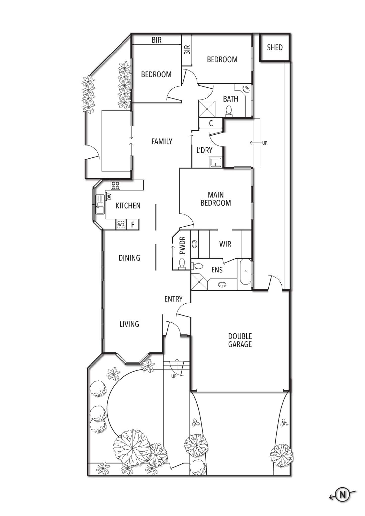 Floorplan of Homely unit listing, 1/6 Anderson Street, Caulfield VIC 3162
