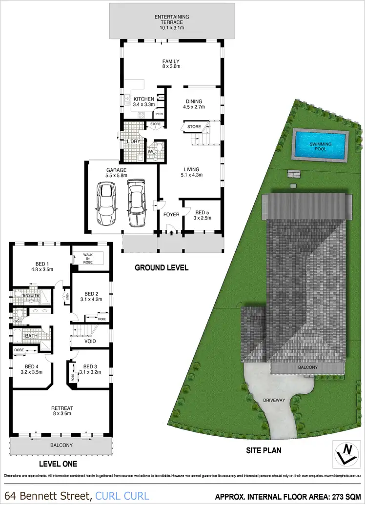 Floorplan of Homely house listing, 64 Bennett Street, Curl Curl NSW 2096