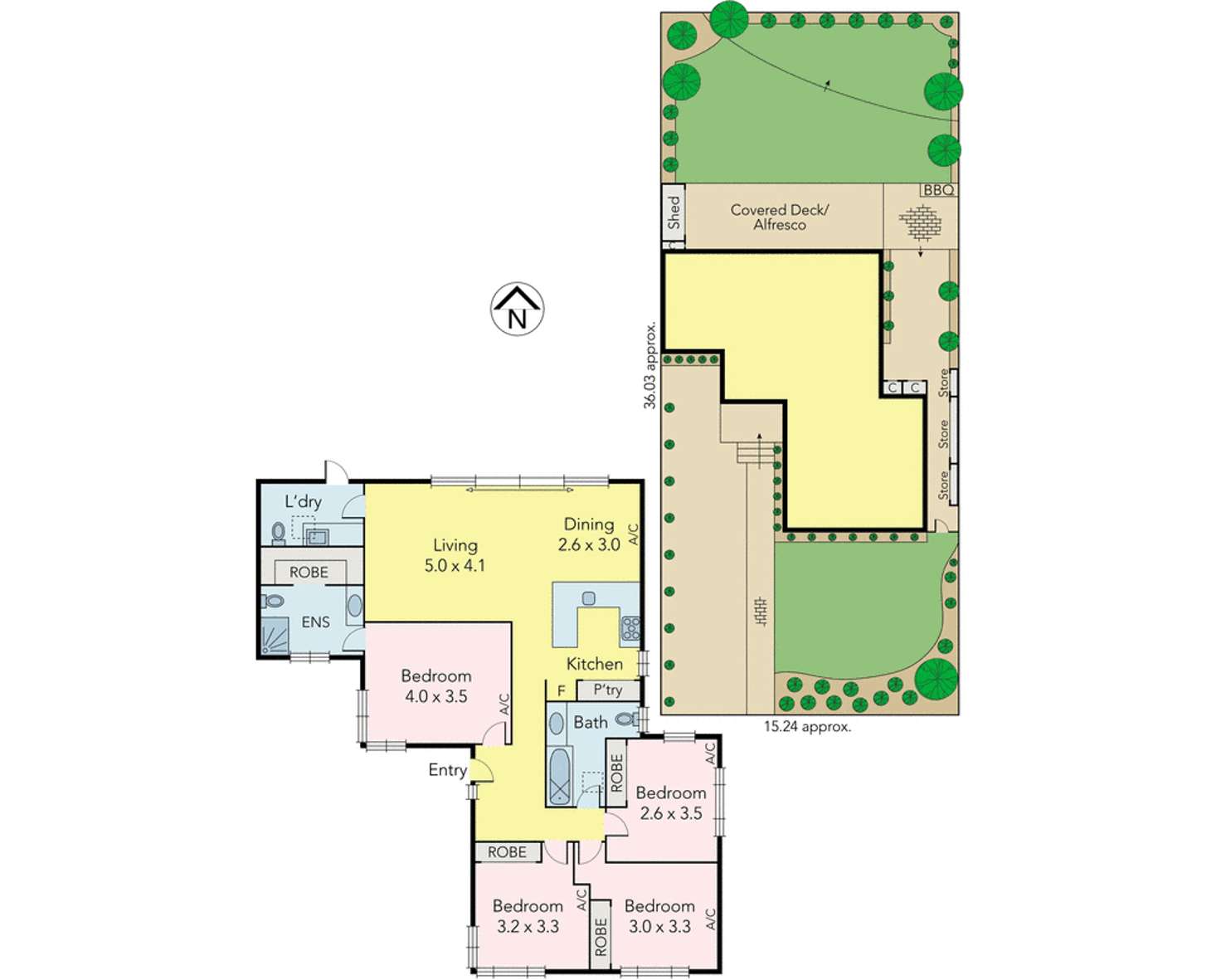 Floorplan of Homely house listing, 57 Great Valley Road, Glen Iris VIC 3146
