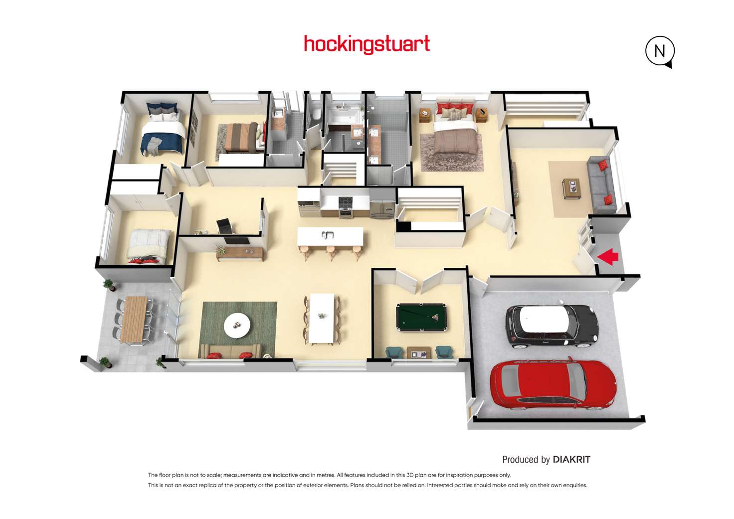 Floorplan of Homely house listing, 7 Beaumont Street, Aintree VIC 3336