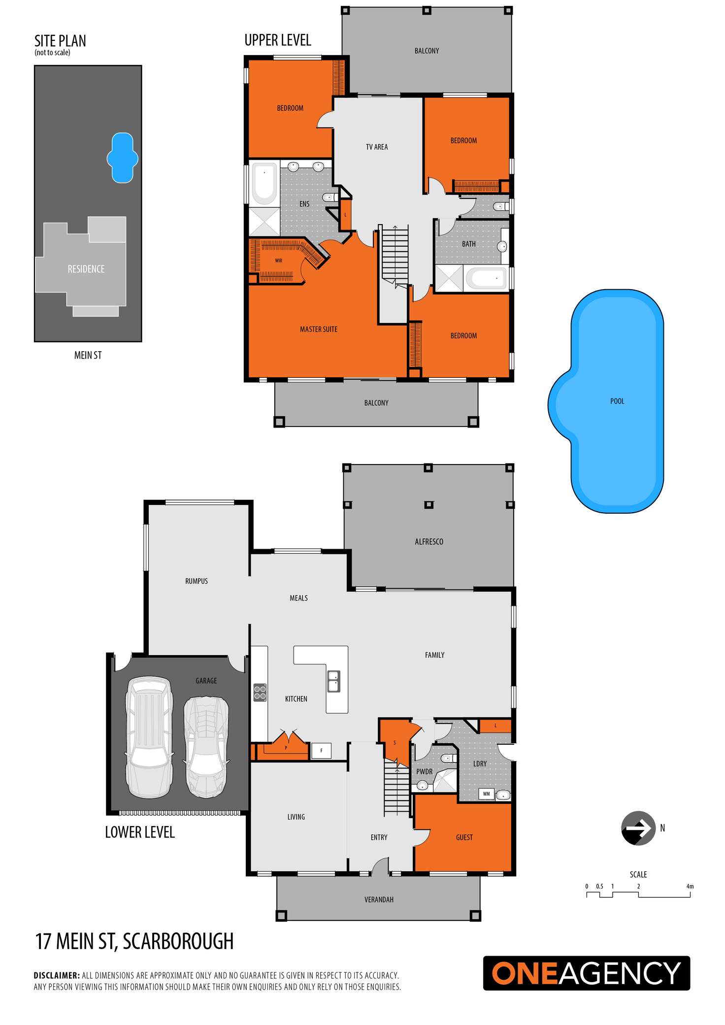 Floorplan of Homely house listing, 17 Mein Street, Scarborough QLD 4020