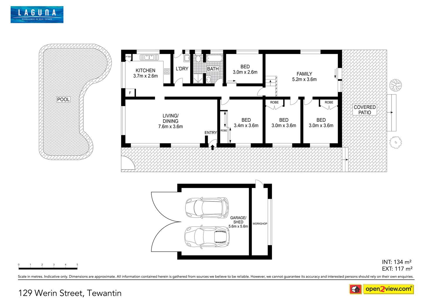 Floorplan of Homely house listing, 129 Werin Street, Tewantin QLD 4565