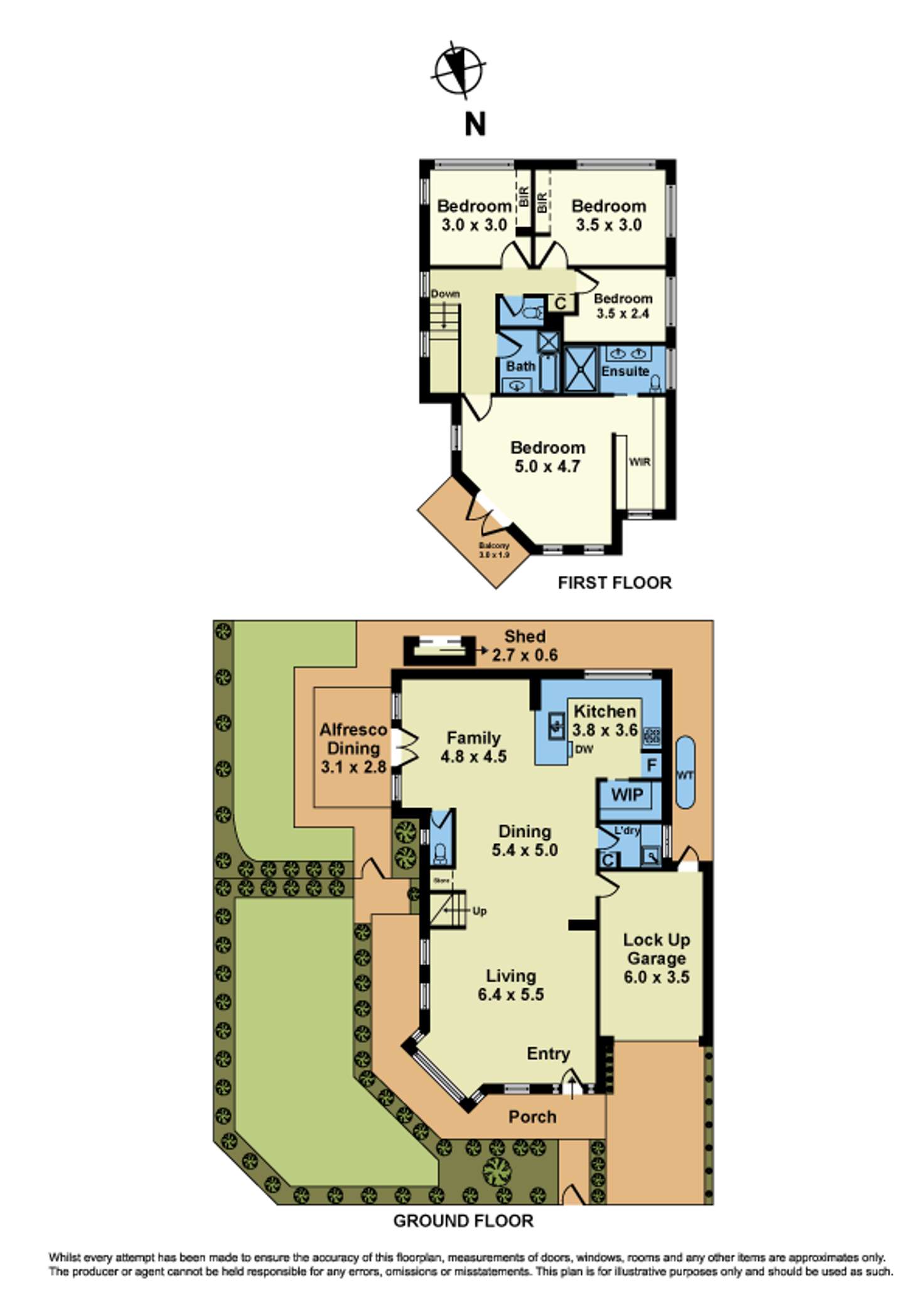 Floorplan of Homely house listing, 17 Brunel Street, South Kingsville VIC 3015