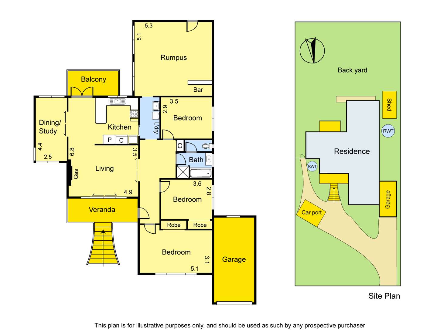Floorplan of Homely house listing, 6 Box Road, Briar Hill VIC 3088