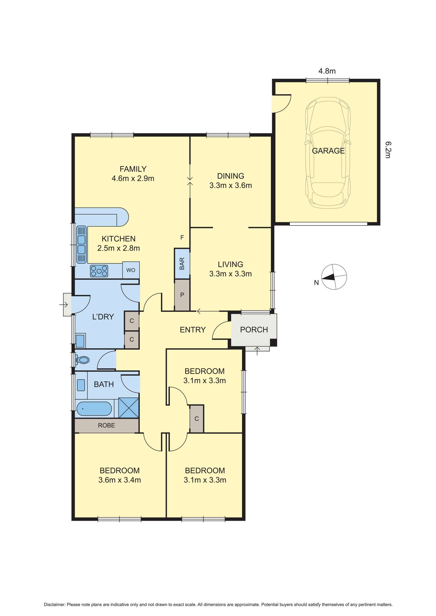 Floorplan of Homely house listing, 23 Bendigo Crescent, Thomastown VIC 3074