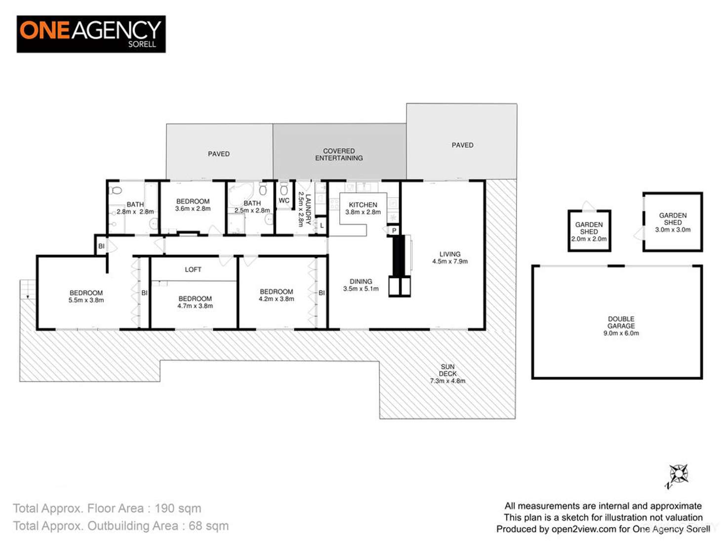 Floorplan of Homely house listing, 644 Dorans Road, Sandford TAS 7020