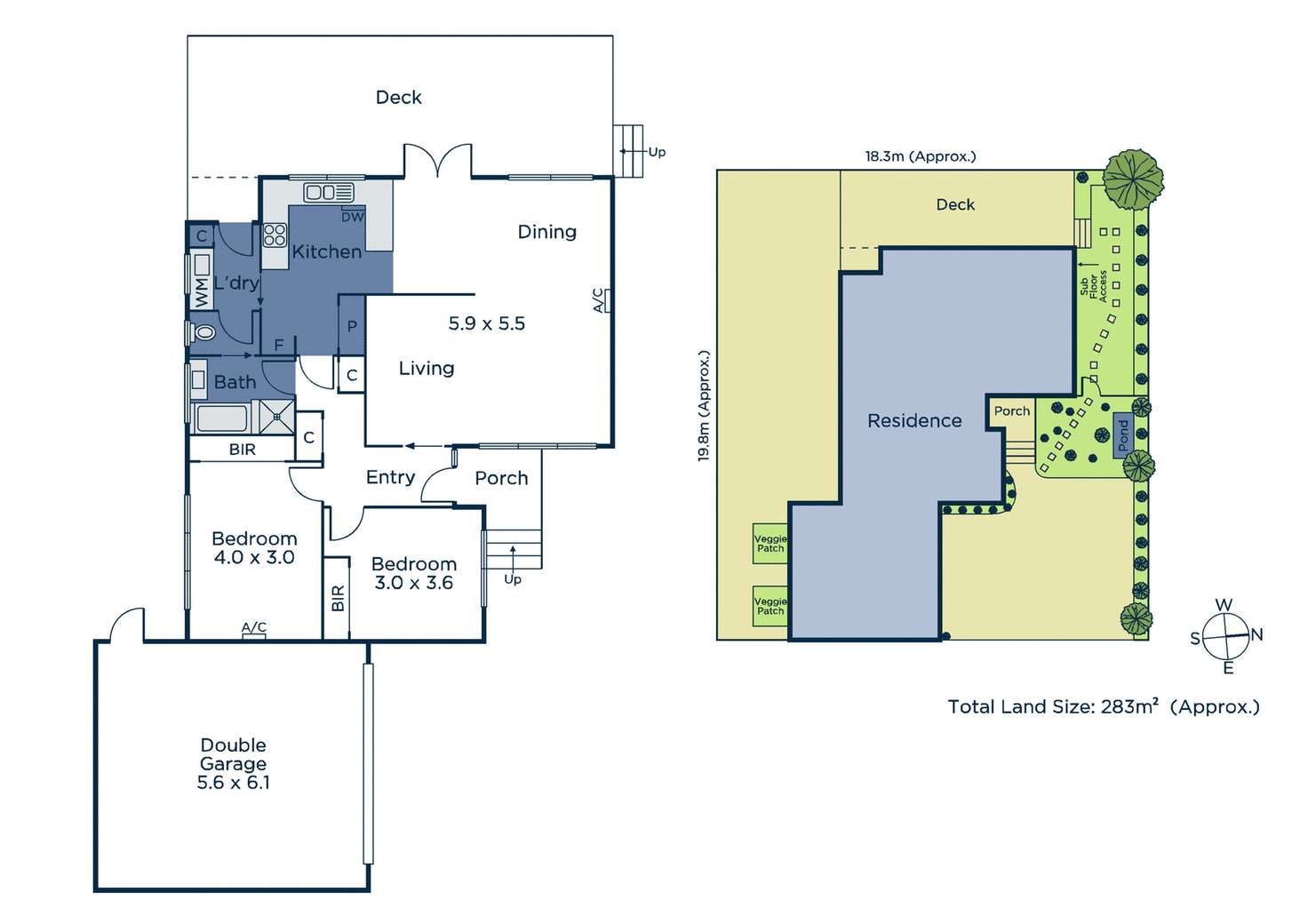 Floorplan of Homely unit listing, 2/39 Greenwood Street, Burwood VIC 3125