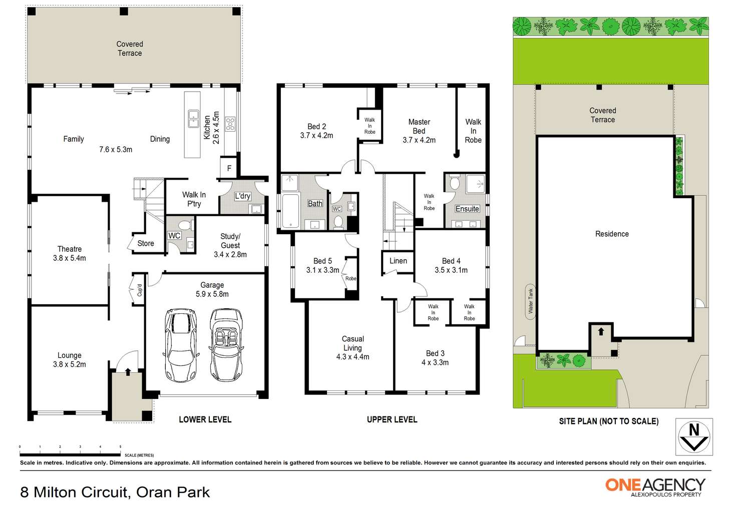 Floorplan of Homely house listing, 8 Milton Circuit, Oran Park NSW 2570