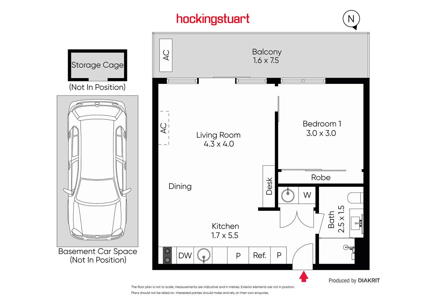 Floorplan of Homely apartment listing, 913/15 Clifton Street, Prahran VIC 3181