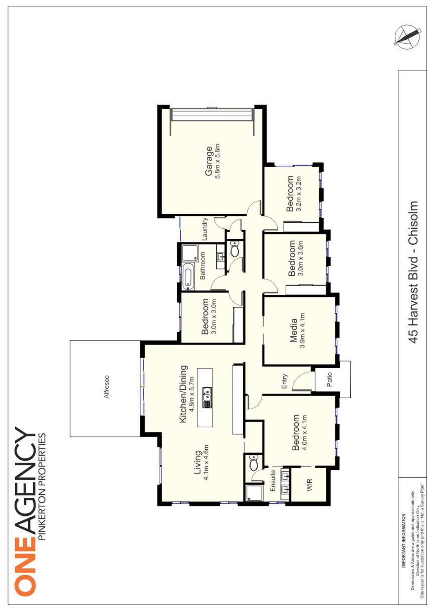 Floorplan of Homely house listing, 45 Harvest Boulevard, Chisholm NSW 2322