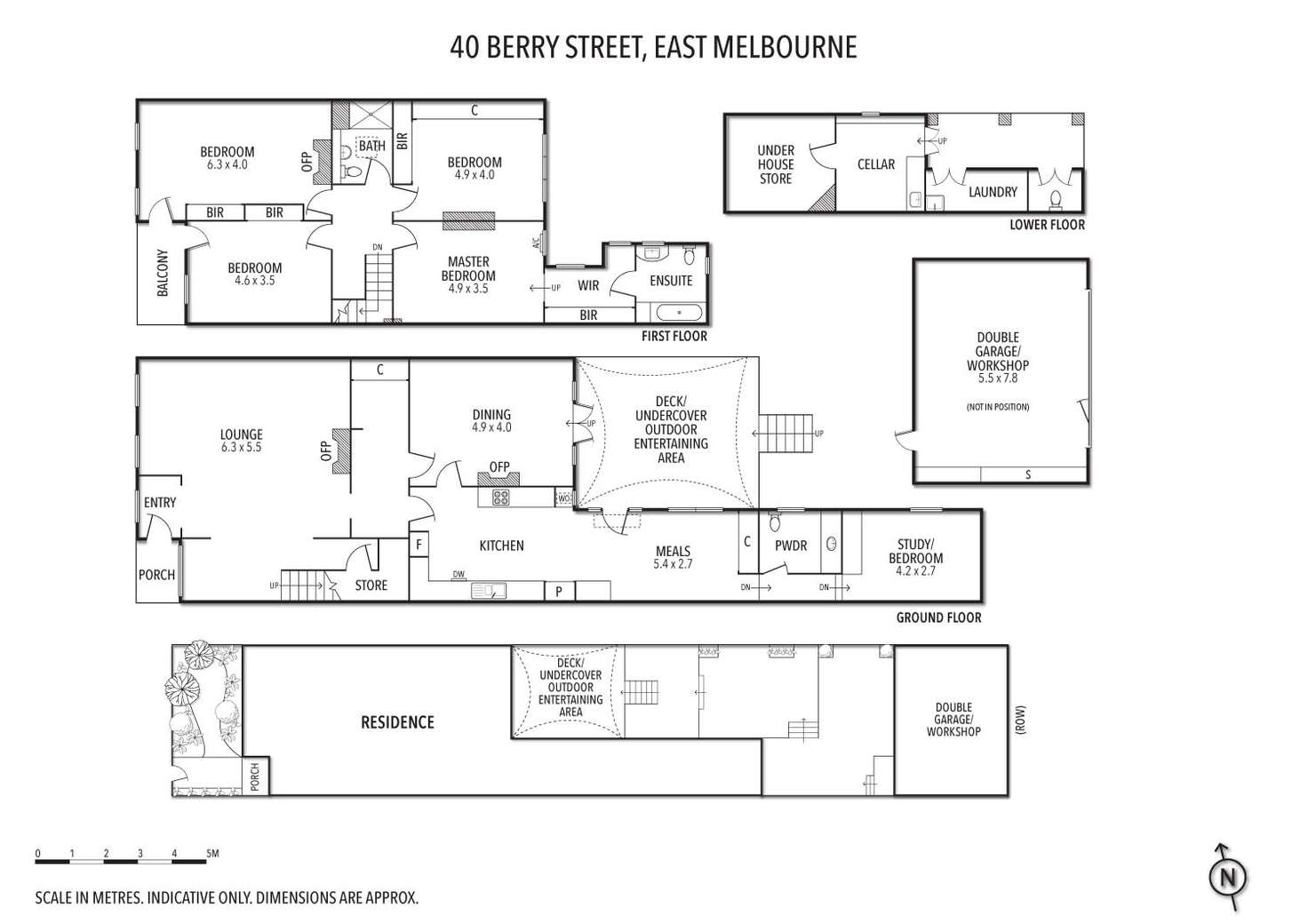 Floorplan of Homely house listing, 40 Berry Street, East Melbourne VIC 3002